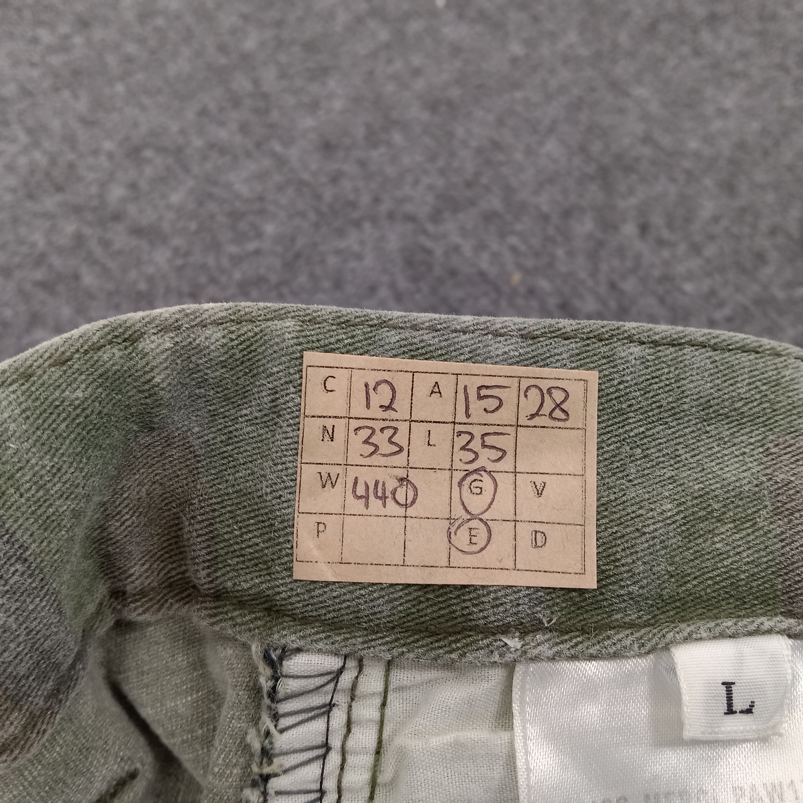 Acne Studios × Vintage Acne Studios Camo Military Skinny Trousers Pants Size US 30 / EU 46 - 19 Thumbnail