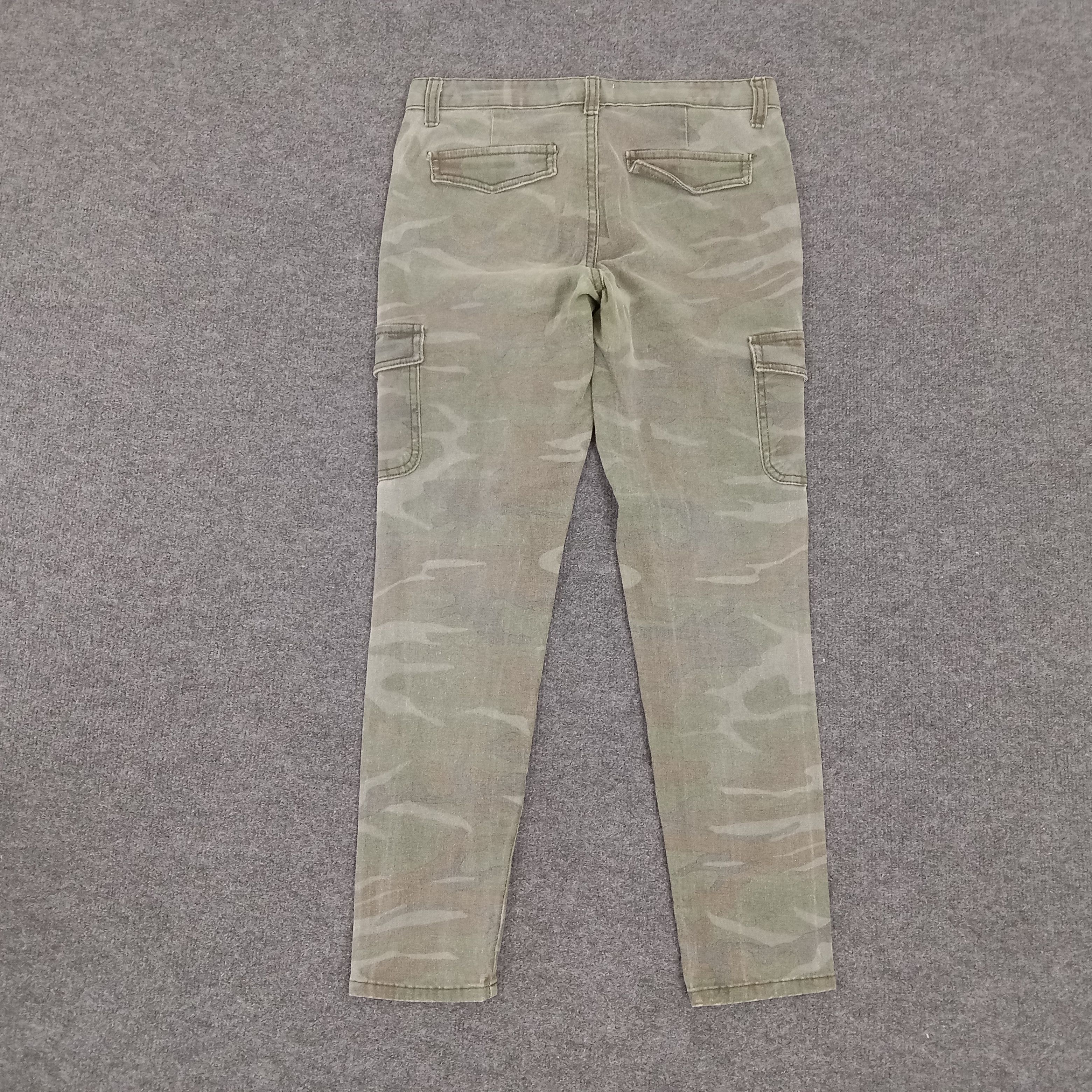 Acne Studios × Vintage Acne Studios Camo Military Skinny Trousers Pants Size US 30 / EU 46 - 4 Thumbnail
