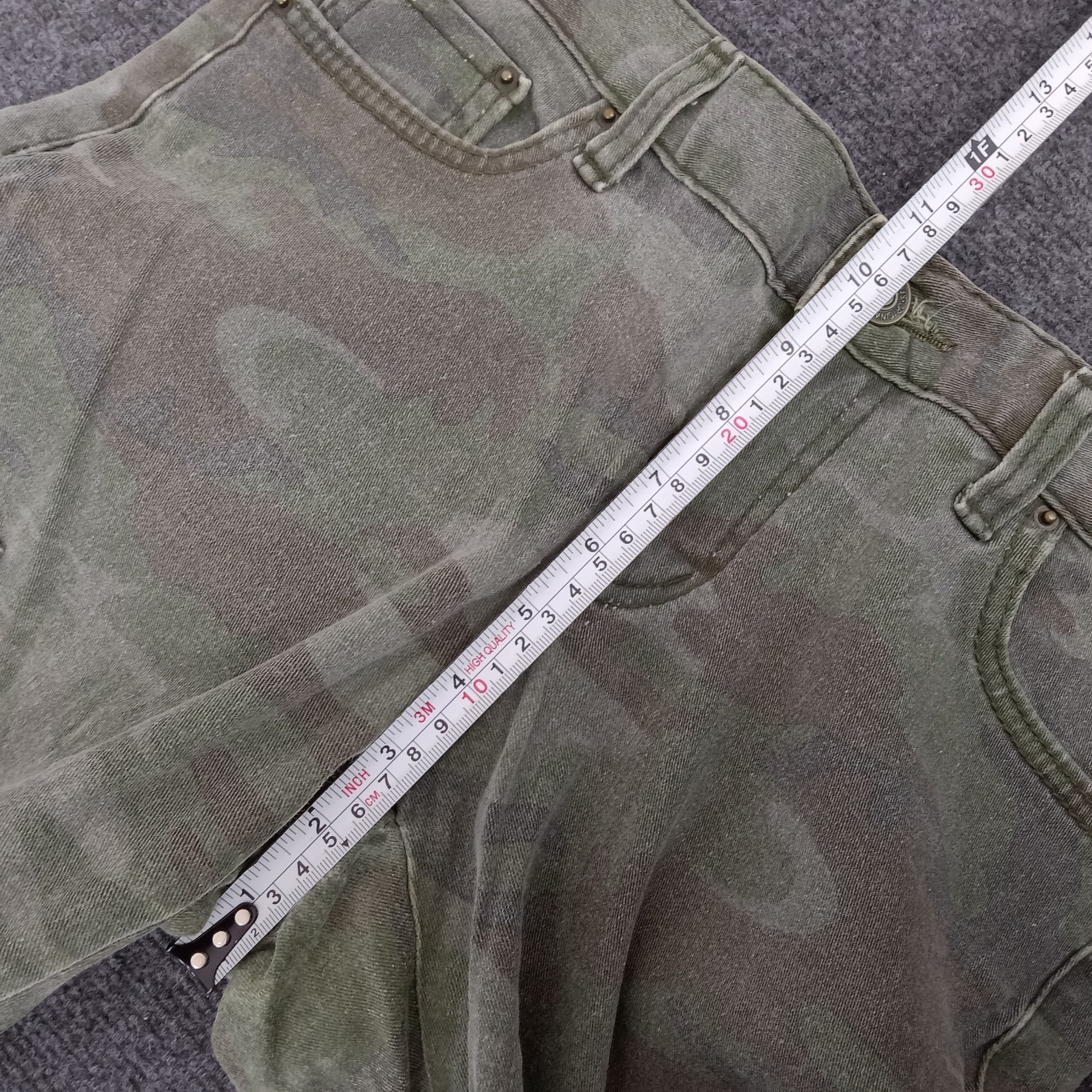 Acne Studios × Vintage Acne Studios Camo Military Skinny Trousers Pants Size US 30 / EU 46 - 12 Thumbnail