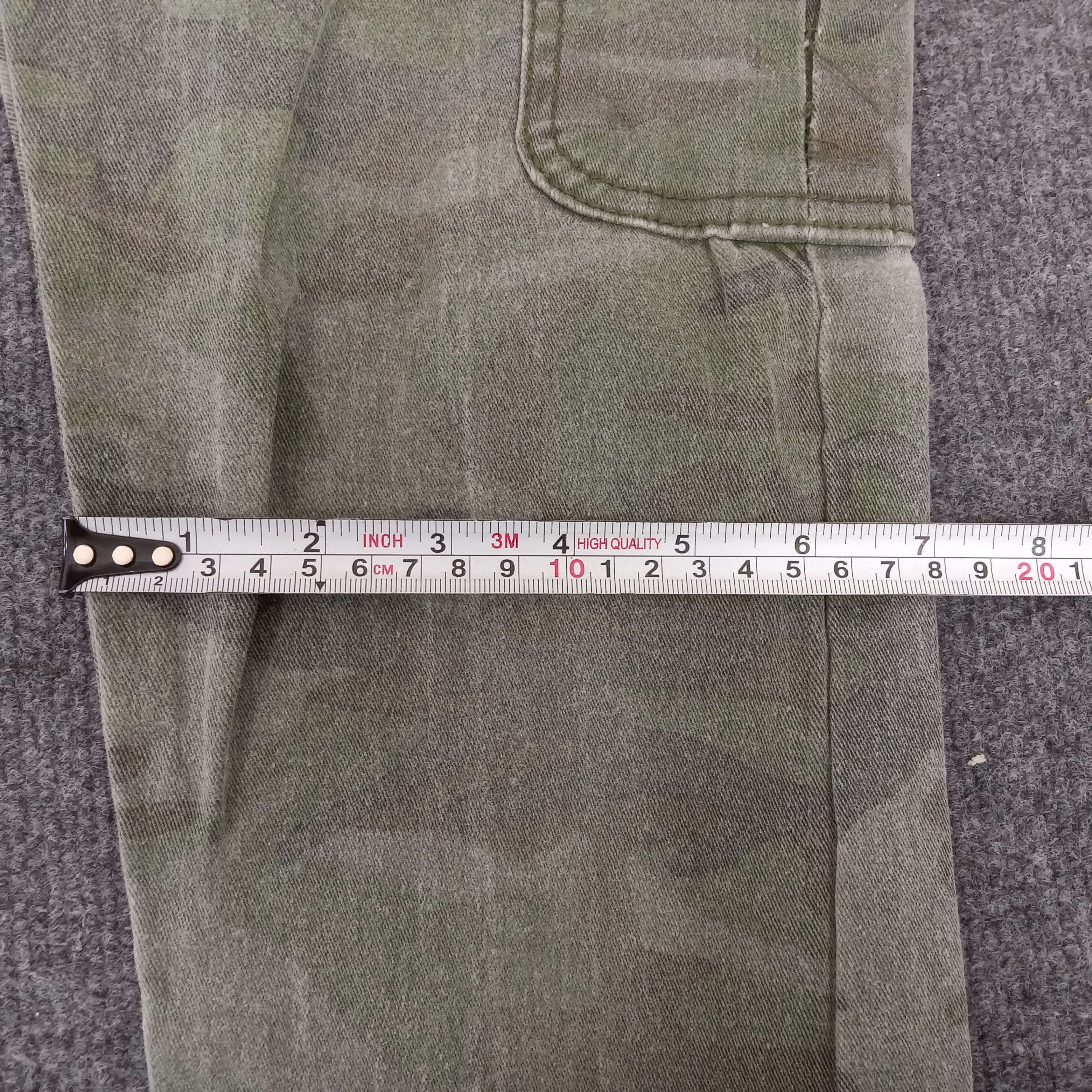 Acne Studios × Vintage Acne Studios Camo Military Skinny Trousers Pants Size US 30 / EU 46 - 14 Thumbnail