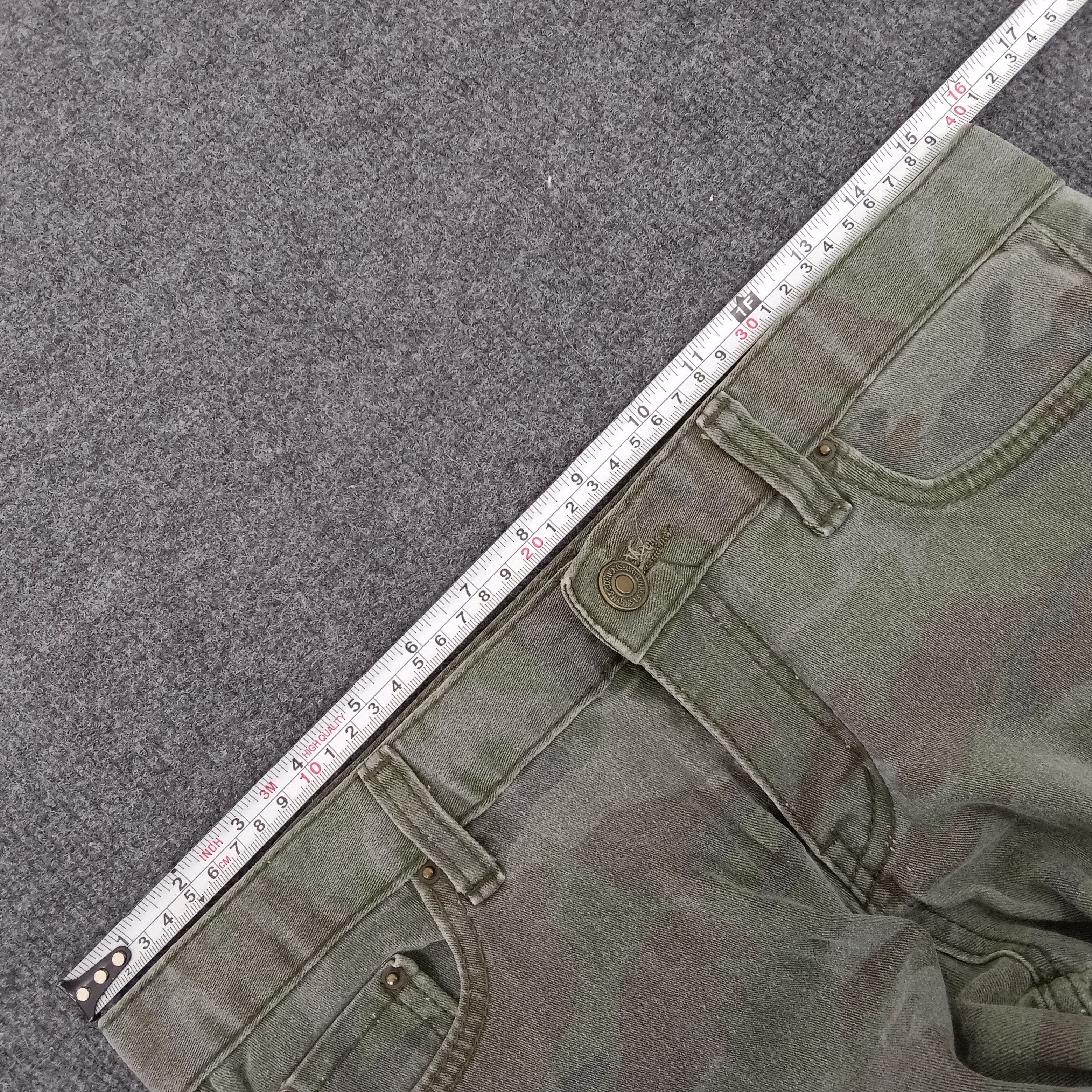 Acne Studios × Vintage Acne Studios Camo Military Skinny Trousers Pants Size US 30 / EU 46 - 11 Thumbnail