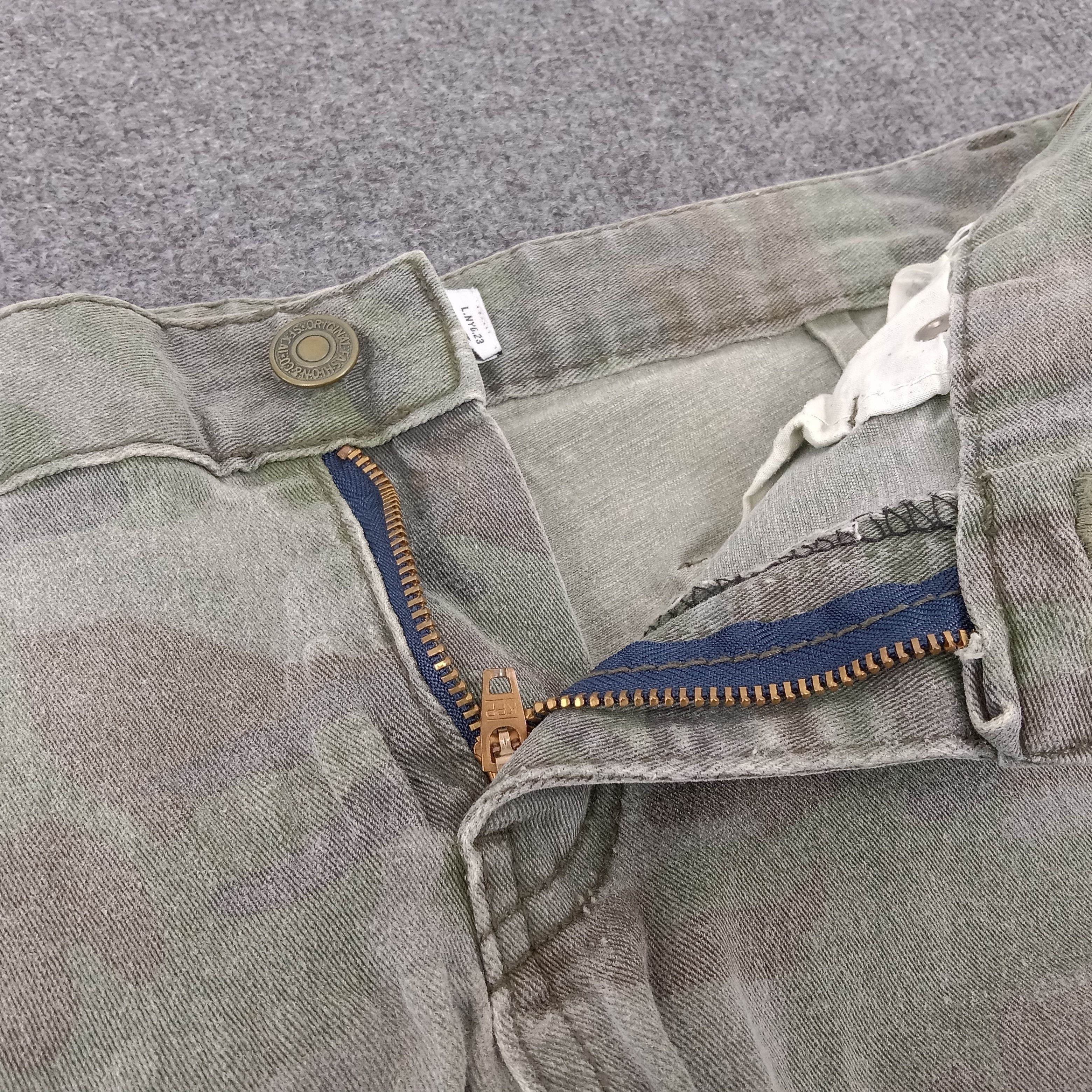 Acne Studios × Vintage Acne Studios Camo Military Skinny Trousers Pants Size US 30 / EU 46 - 7 Thumbnail