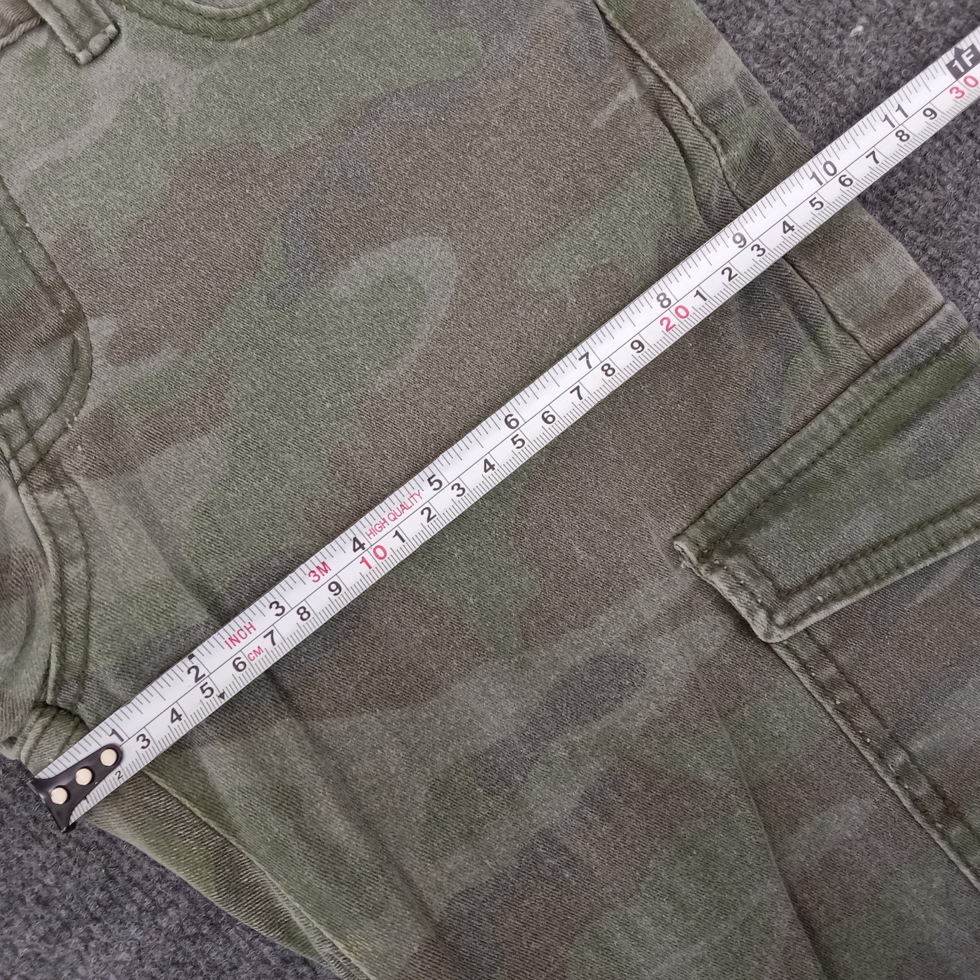 Acne Studios × Vintage Acne Studios Camo Military Skinny Trousers Pants Size US 30 / EU 46 - 13 Thumbnail