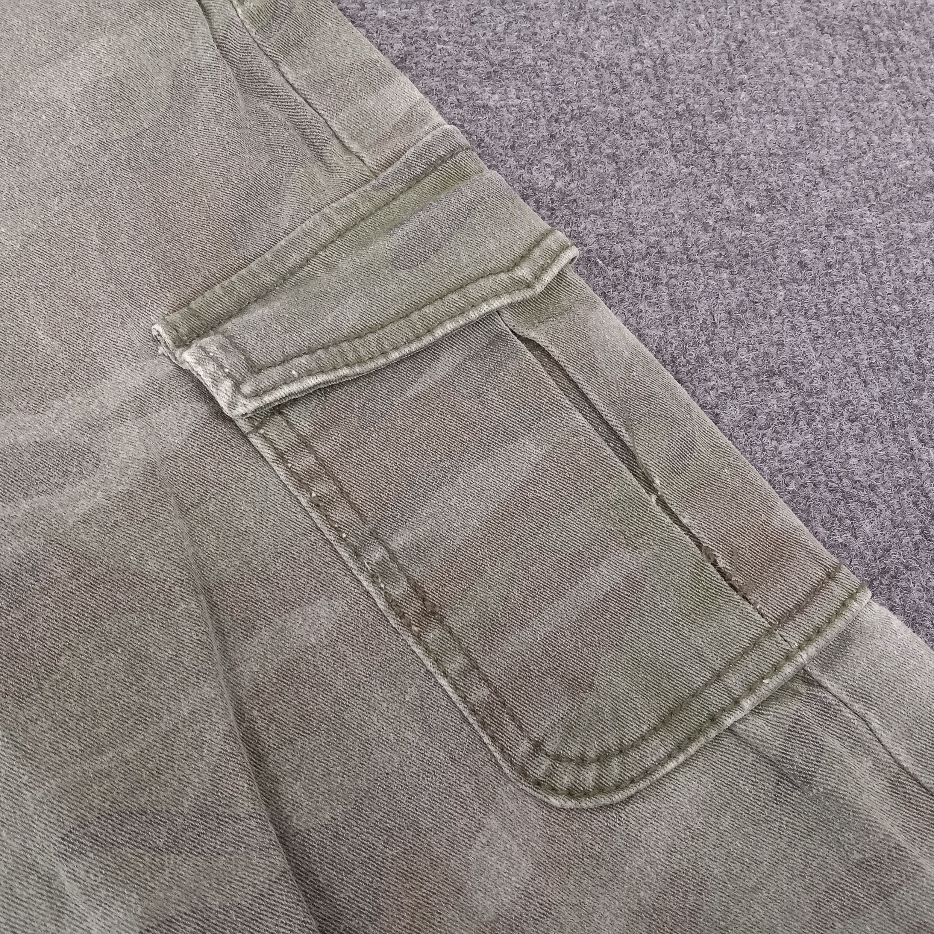 Acne Studios × Vintage Acne Studios Camo Military Skinny Trousers Pants Size US 30 / EU 46 - 9 Thumbnail