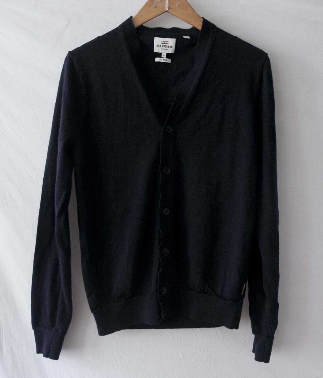 Ben Sherman Ben Sherman Sweater Cardigan 100% Merino Size M Size US M / EU 48-50 / 2 - 2 Thumbnail