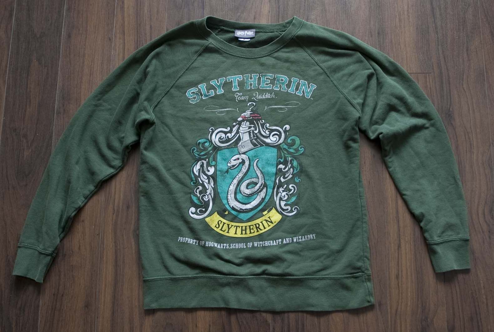 Other Harry Potter Sweatshirt Slytherin Green Snake Size M Size US M / EU 48-50 / 2 - 1 Thumbnail