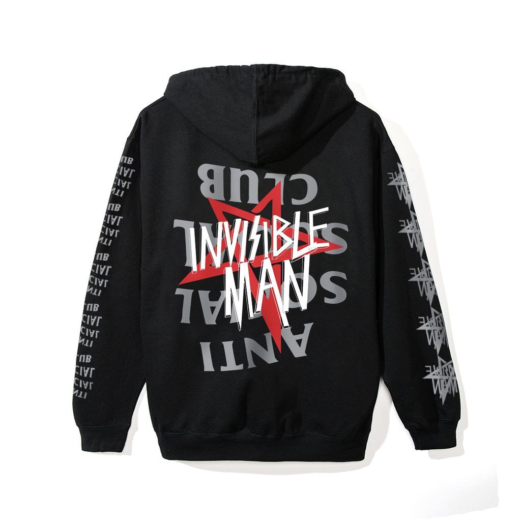 DS ASSC x Invisible Man Hoodie Anti Social Social Club