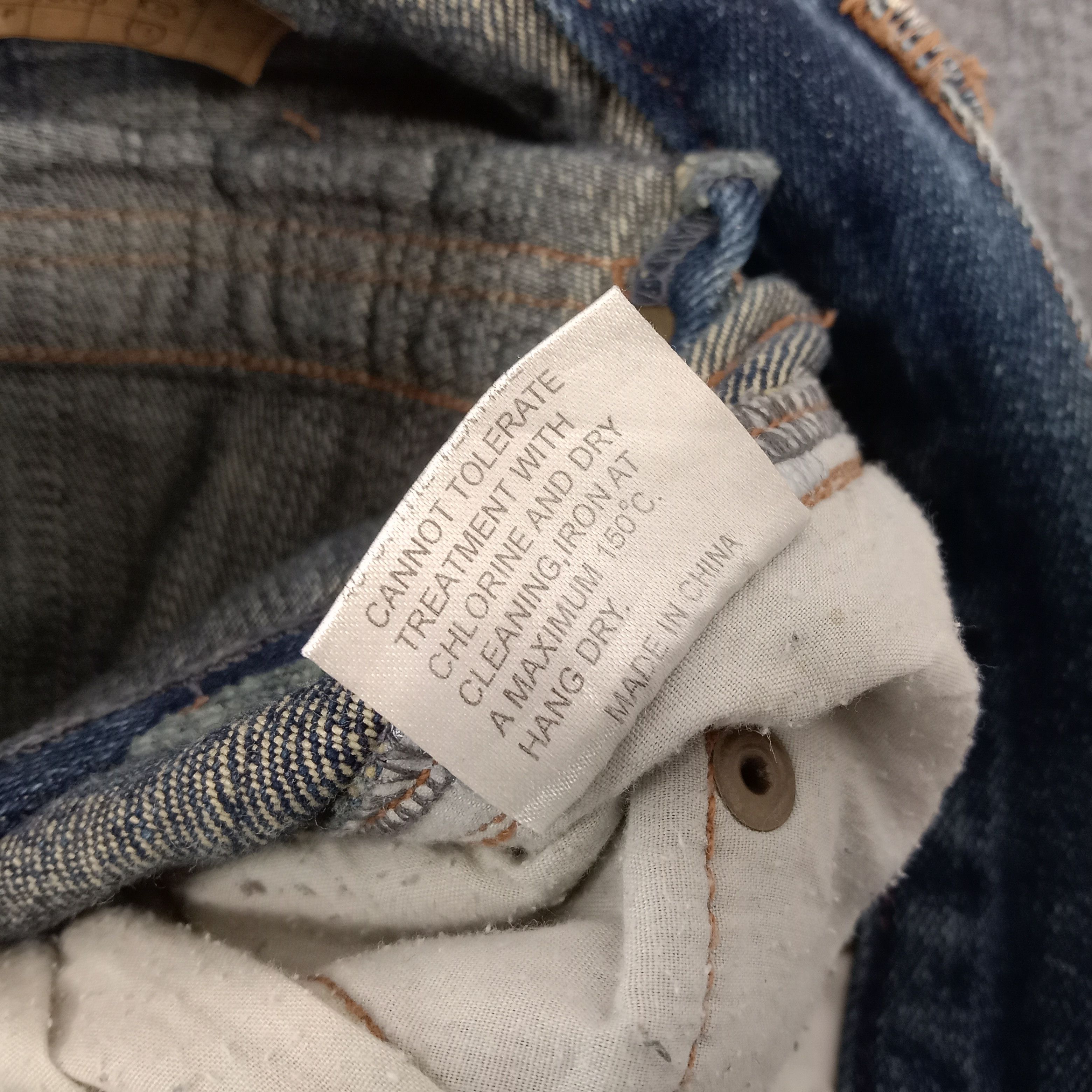 Japanese Brand × Vintage U.S BOARDER Japanese Brand Streetwear Denim Jeans Size US 33 - 18 Thumbnail