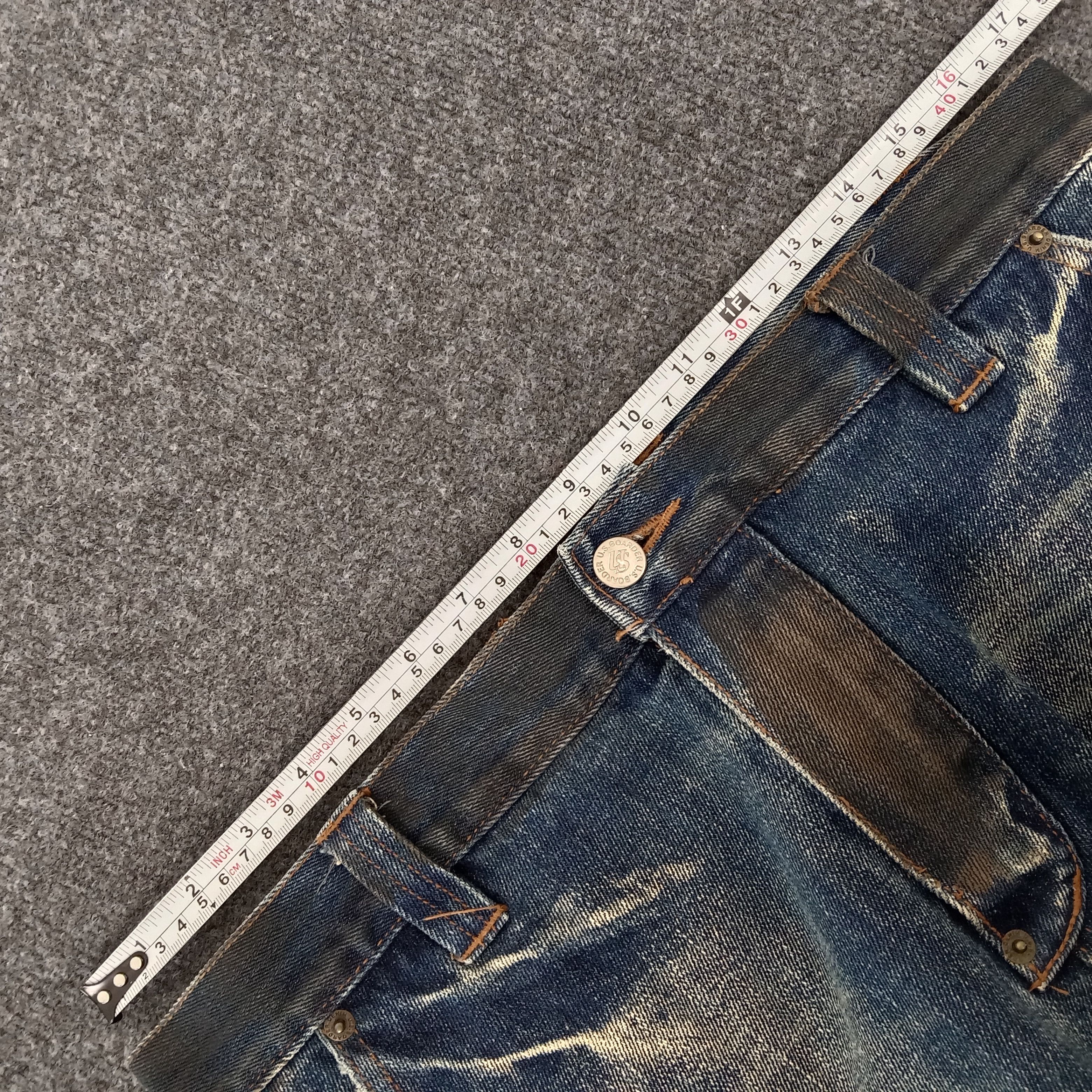 Japanese Brand × Vintage U.S BOARDER Japanese Brand Streetwear Denim Jeans Size US 33 - 12 Thumbnail