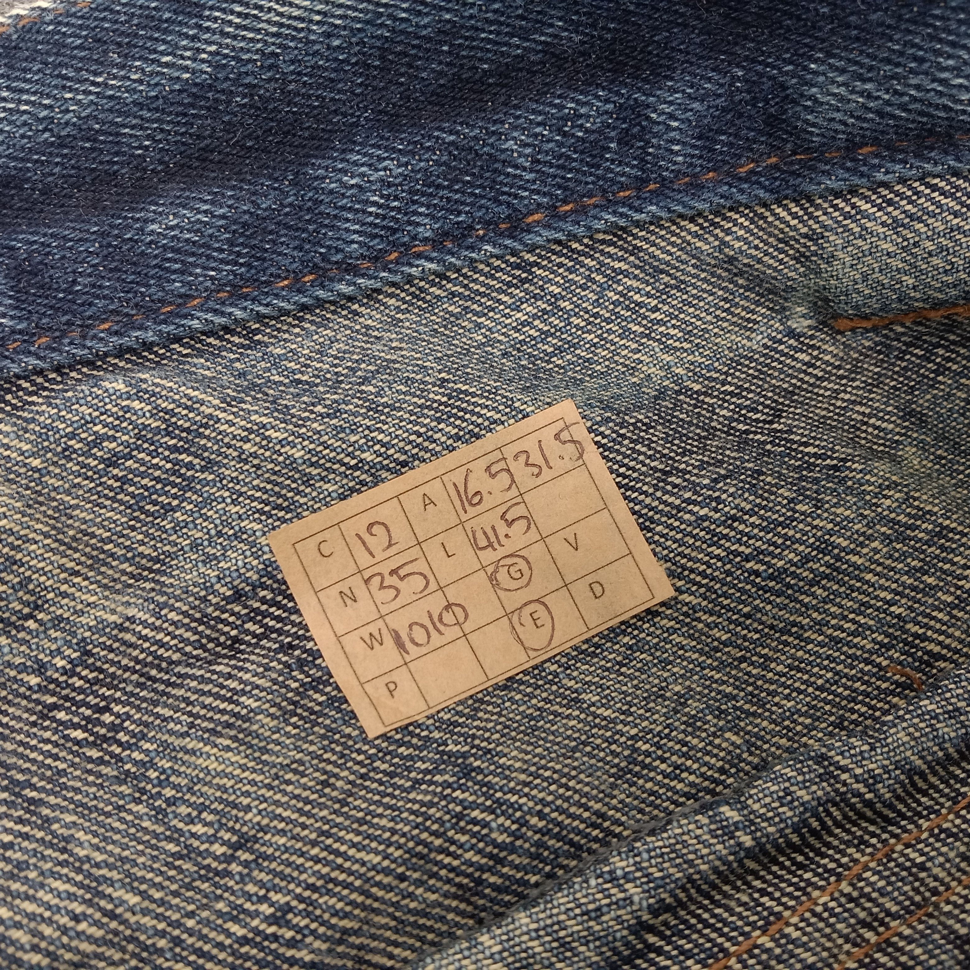 Japanese Brand × Vintage U.S BOARDER Japanese Brand Streetwear Denim Jeans Size US 33 - 20 Thumbnail