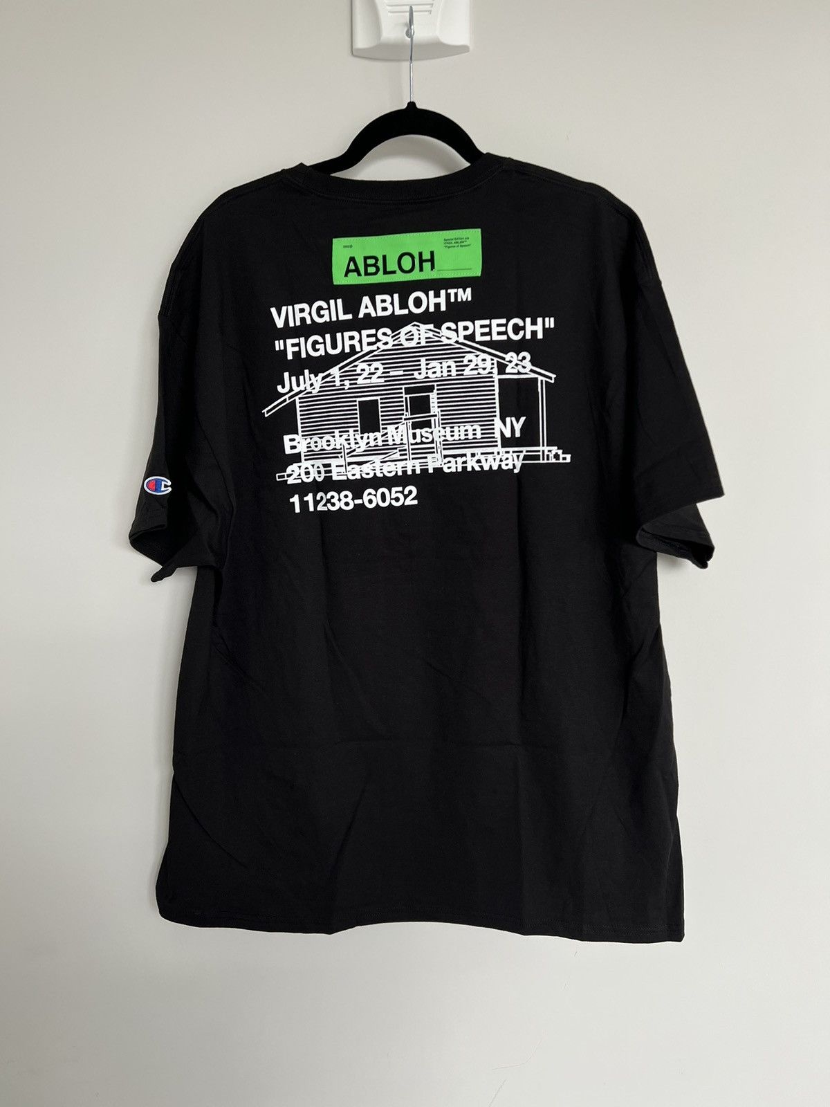 Virgil Abloh Brooklyn Museum FOS Abloh BKM Hoodie Black Men's - SS22 - US