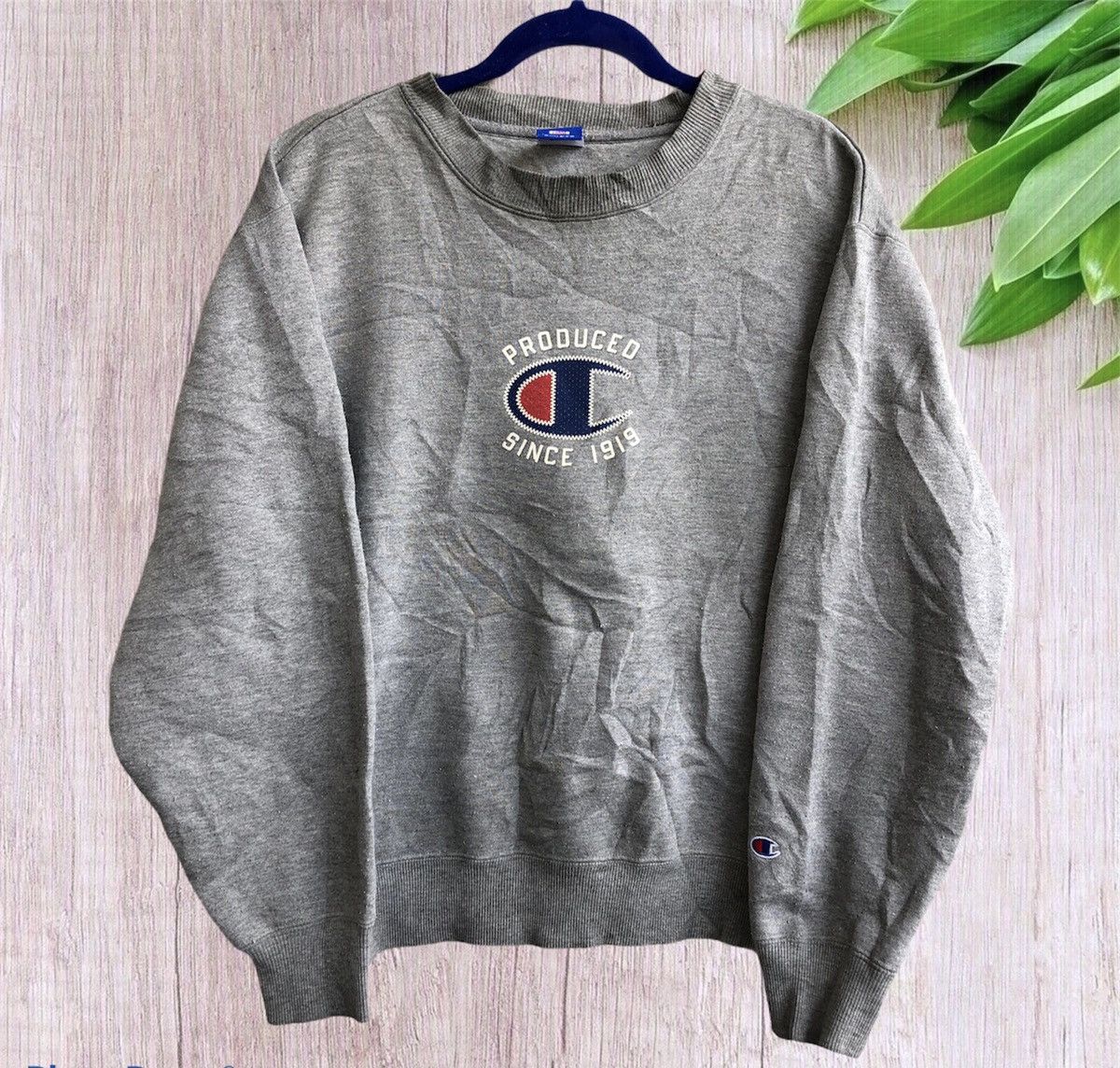 Champion Champion Products Centre Logo Sweatshirt Grey Medium Size US L / EU 52-54 / 3 - 1 Thumbnail