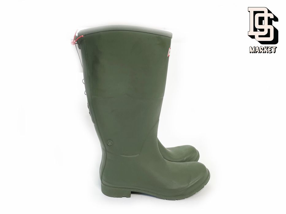 Hunter HUNTER RUBBER TALL RAIN BOOTS OLIVE WOMENS 11 TARGET Grailed