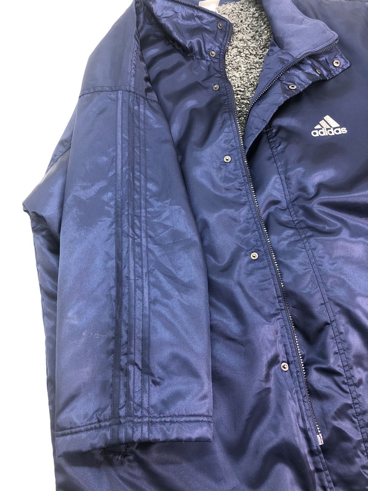 Adidas Rare Big Logo Adidas Raincoat Size US XXL / EU 58 / 5 - 19 Thumbnail