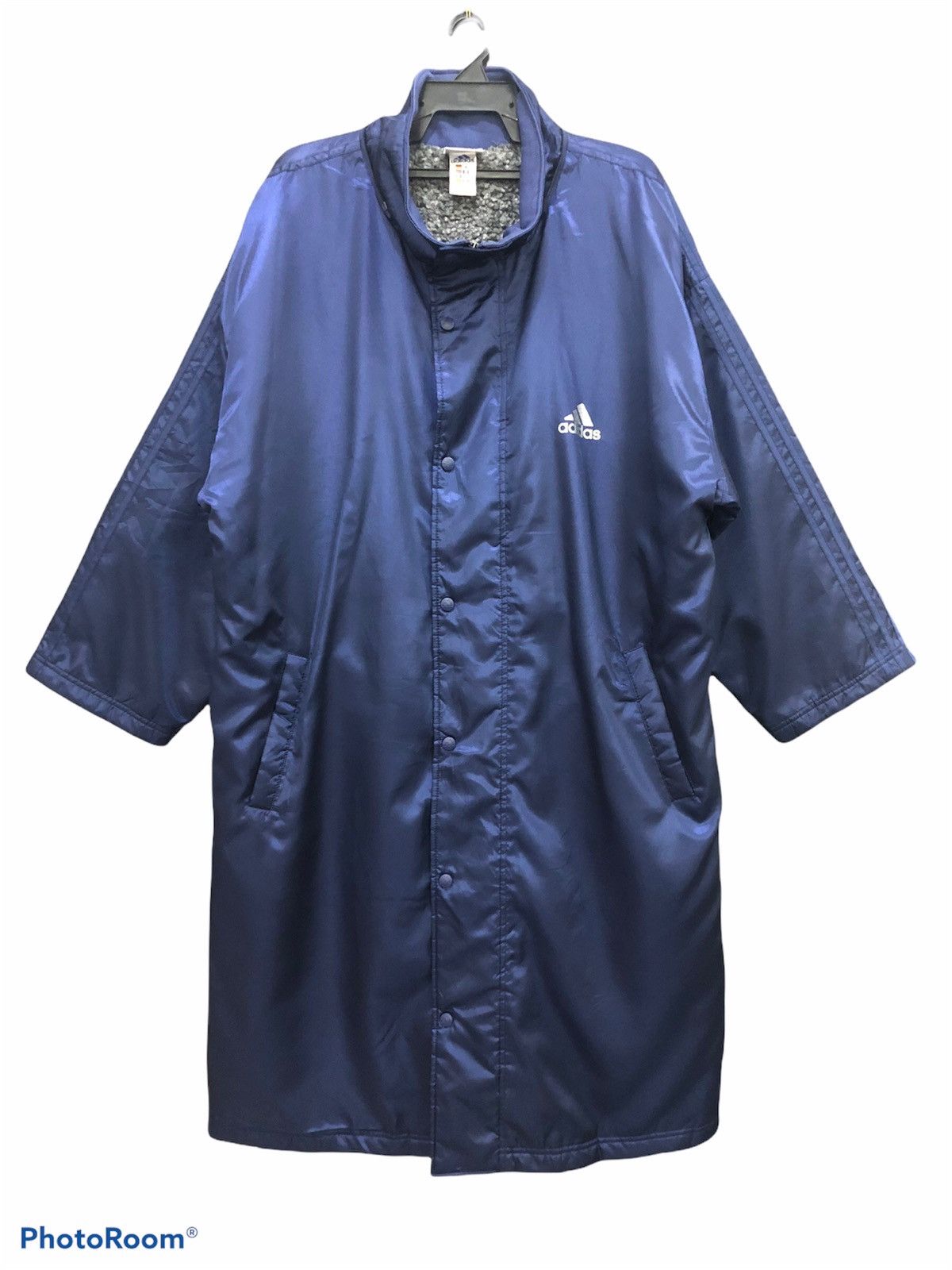 Adidas Rare Big Logo Adidas Raincoat Size US XXL / EU 58 / 5 - 1 Thumbnail
