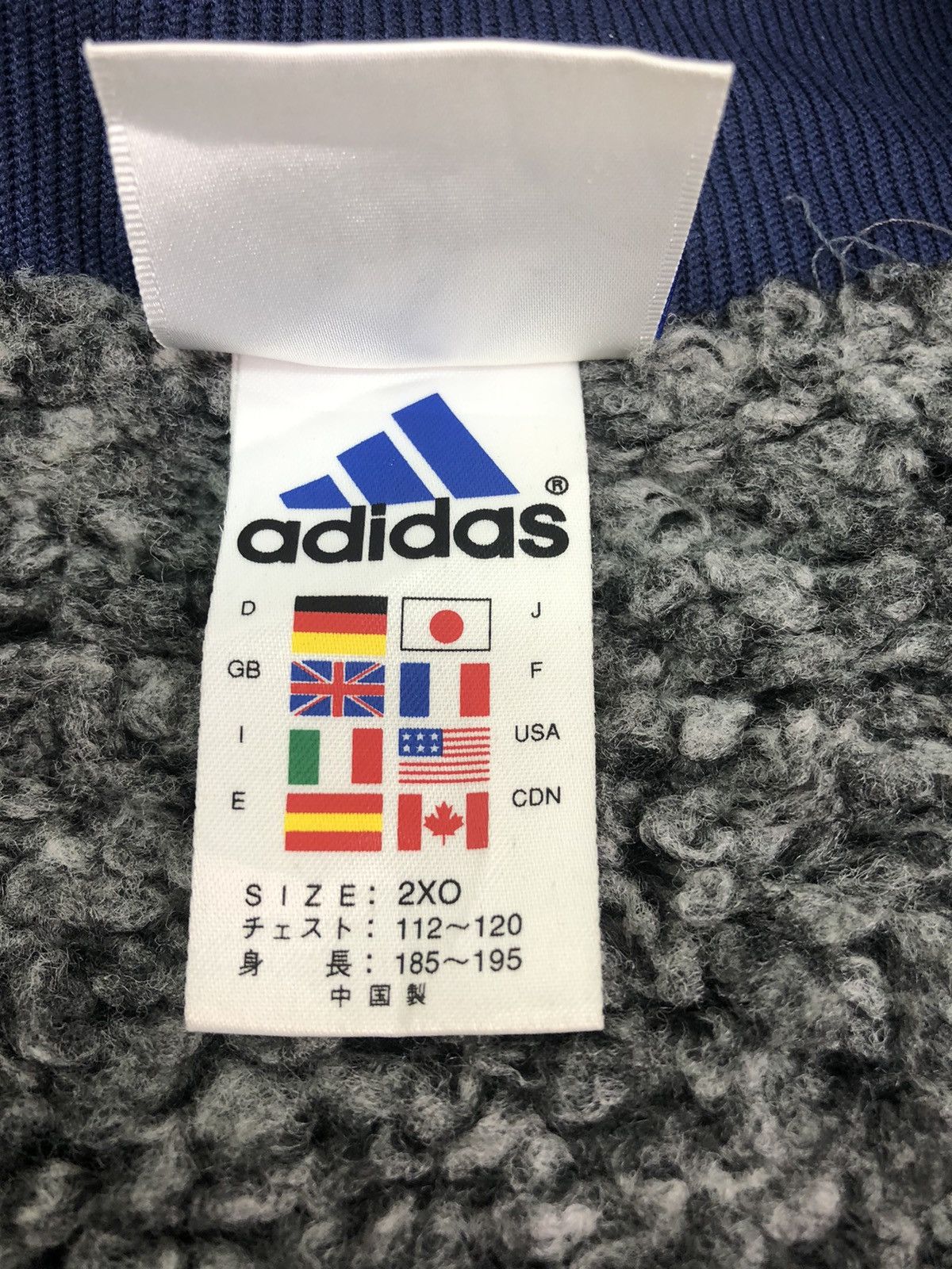 Adidas Rare Big Logo Adidas Raincoat Size US XXL / EU 58 / 5 - 13 Thumbnail