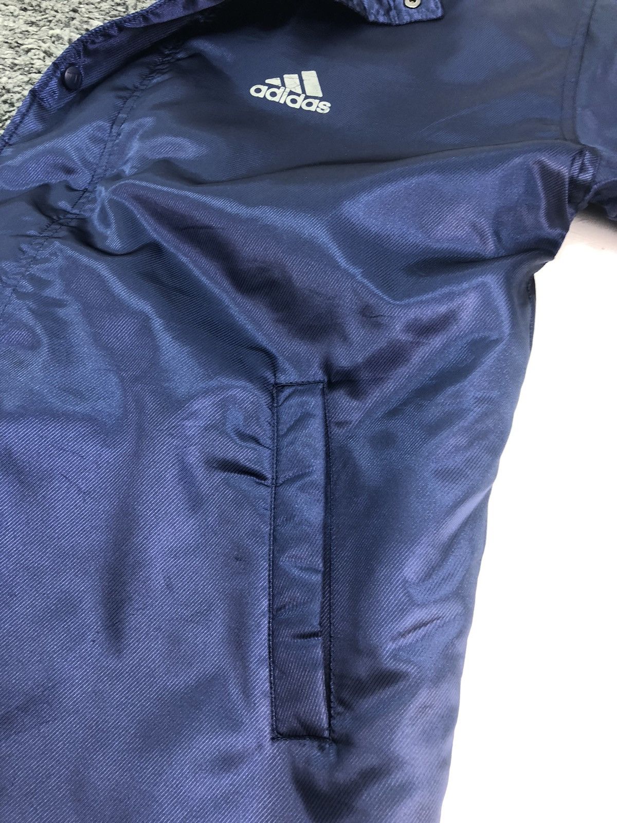 Adidas Rare Big Logo Adidas Raincoat Size US XXL / EU 58 / 5 - 18 Thumbnail
