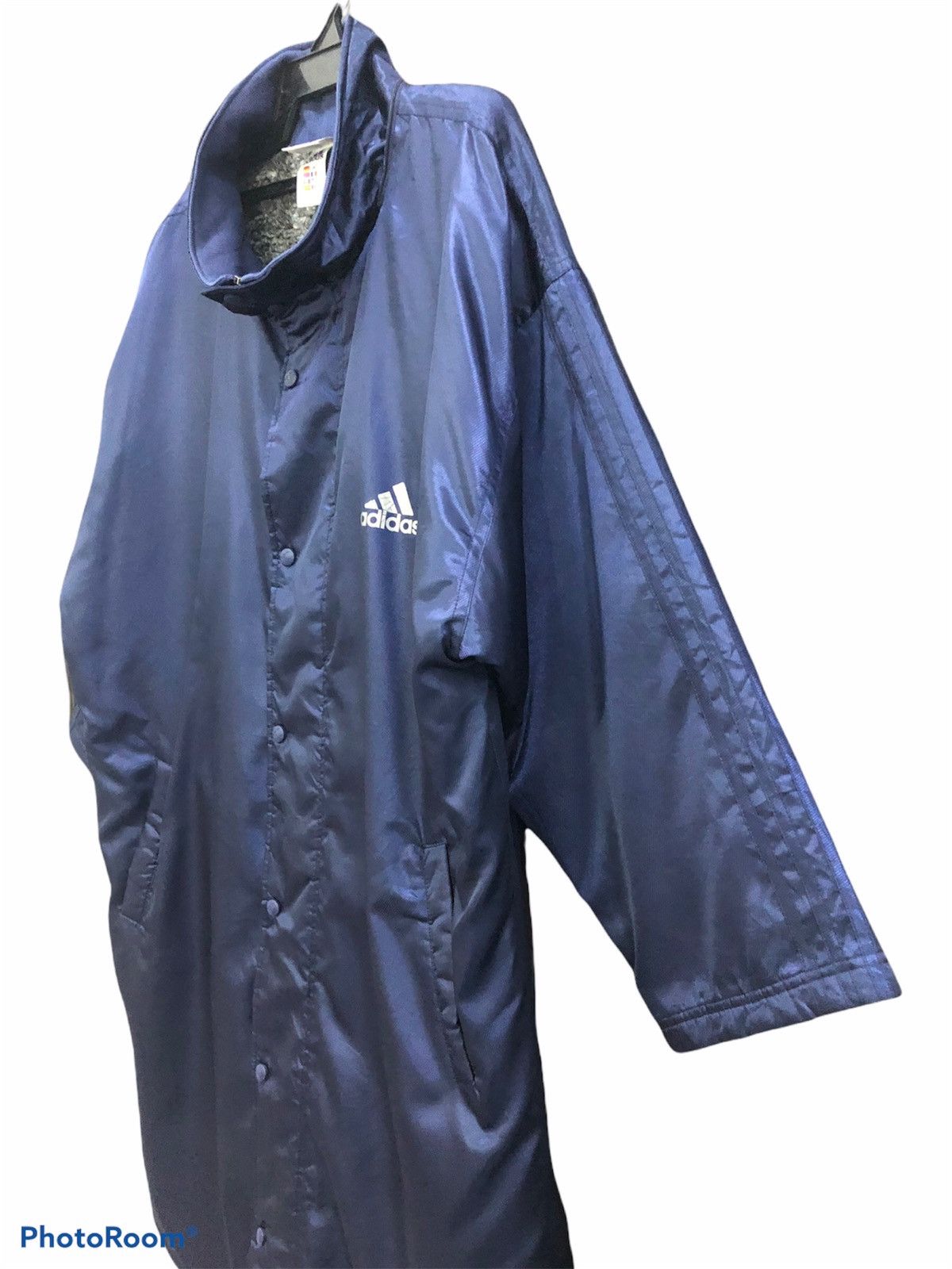 Adidas Rare Big Logo Adidas Raincoat Size US XXL / EU 58 / 5 - 4 Thumbnail