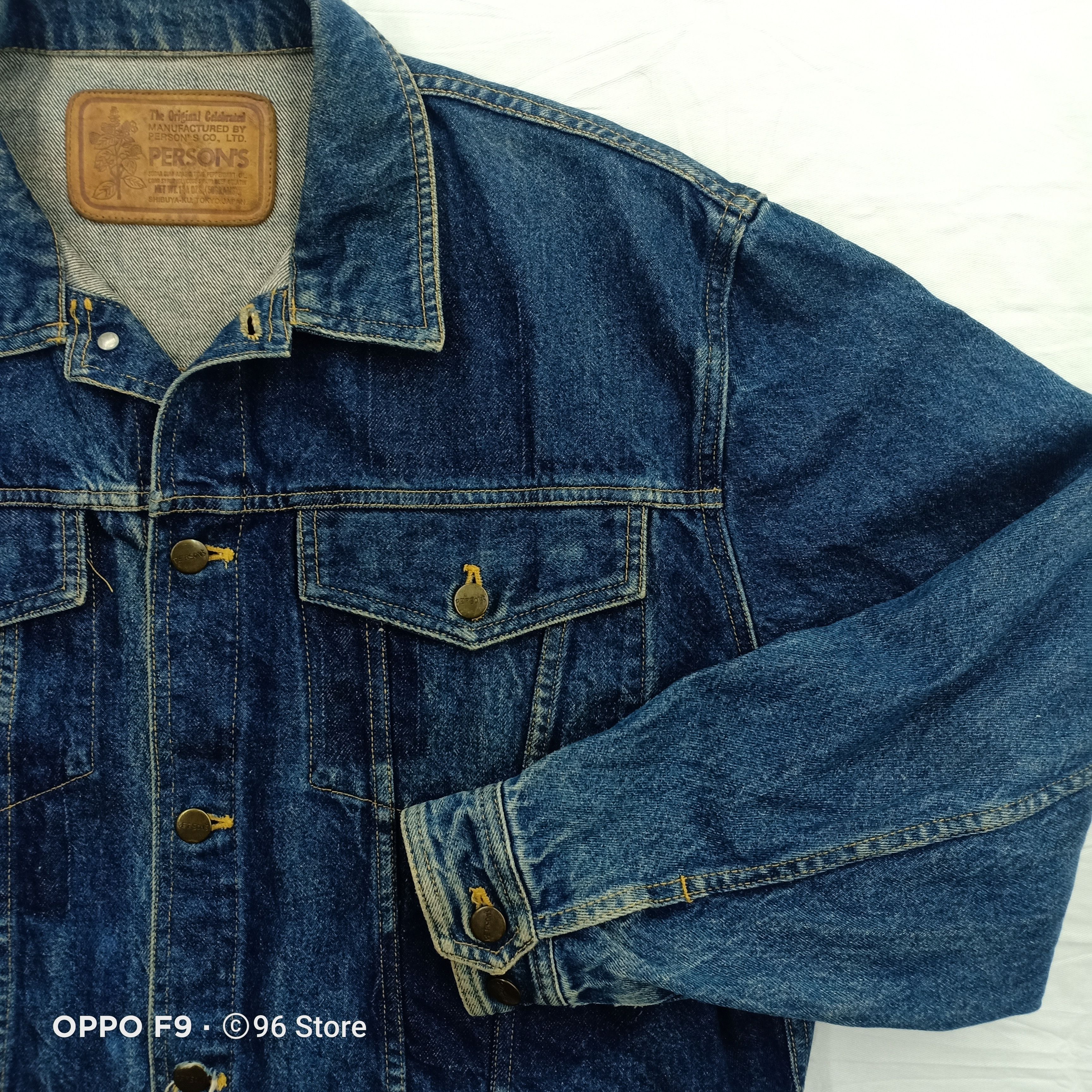 Japanese Brand Japanese Person’s Denim Jacket Size US L / EU 52-54 / 3 - 4 Thumbnail