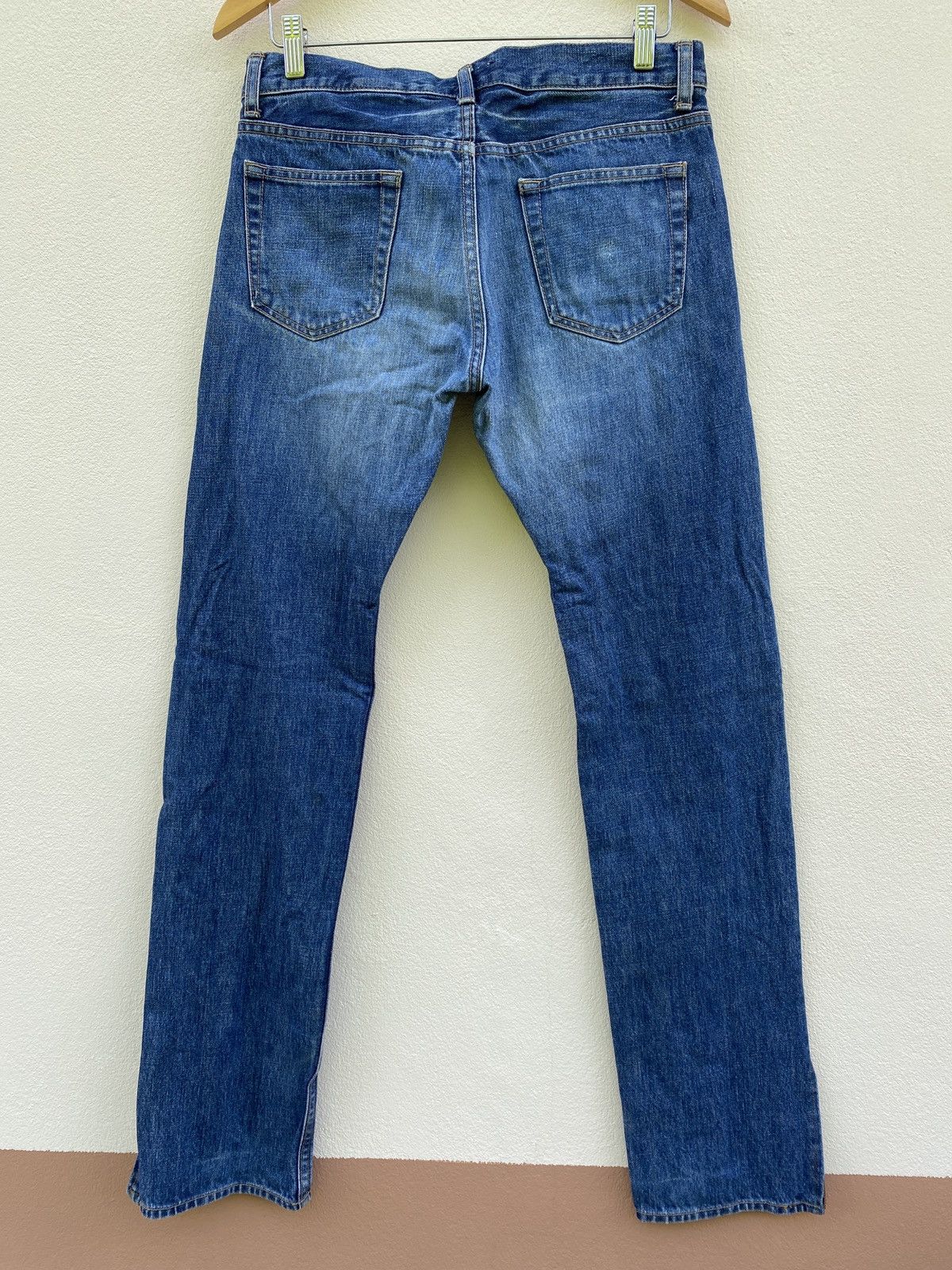 Beauty Beast SPELLBOUND Japan Faded Rips Distressed Denim japanese Jeans Size US 31 - 2 Thumbnail