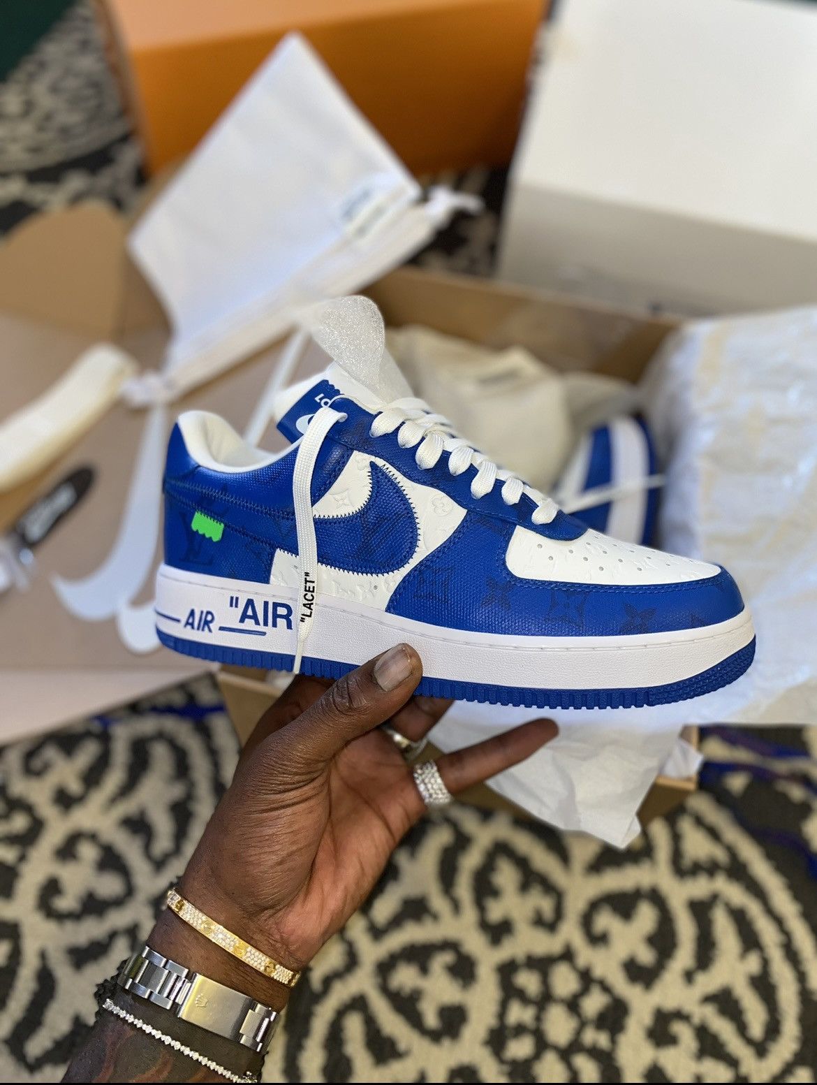 louis vuitton x nike af1