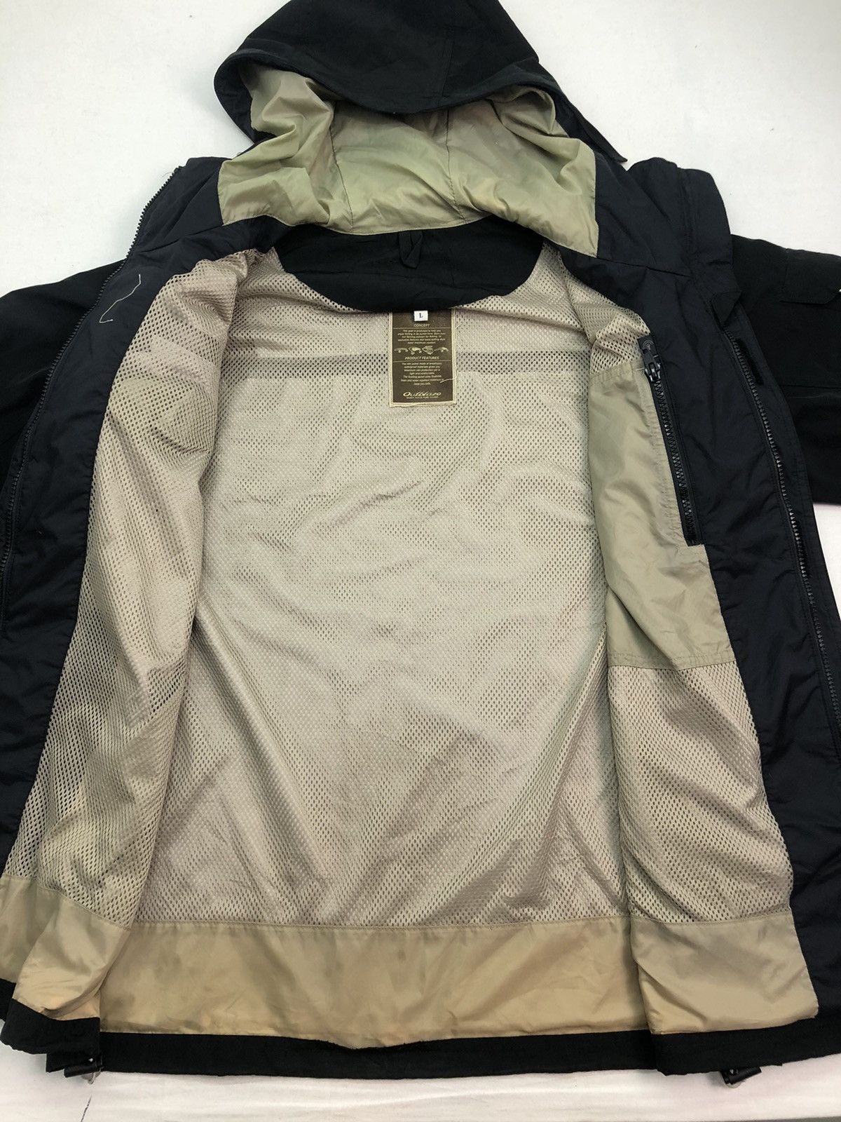 CNCPTS Concept Black Rain Fishing Jacket Size US L / EU 52-54 / 3 - 7 Thumbnail