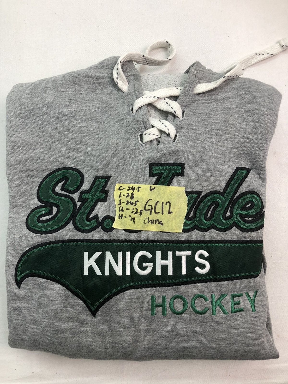 J. America St. Jude Knight Hockey Hoodie Sweatshirt Size US L / EU 52-54 / 3 - 10 Thumbnail