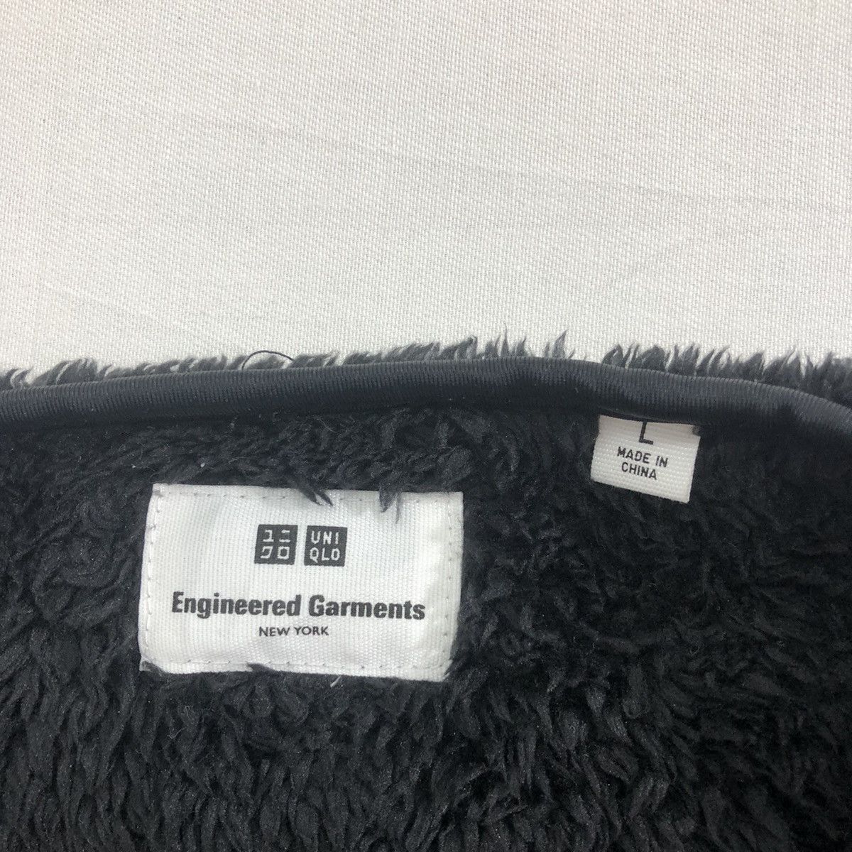 Engineered Garments Pull Over Single Pocket Black Fleece Fut Sweatshirt Size US L / EU 52-54 / 3 - 6 Thumbnail