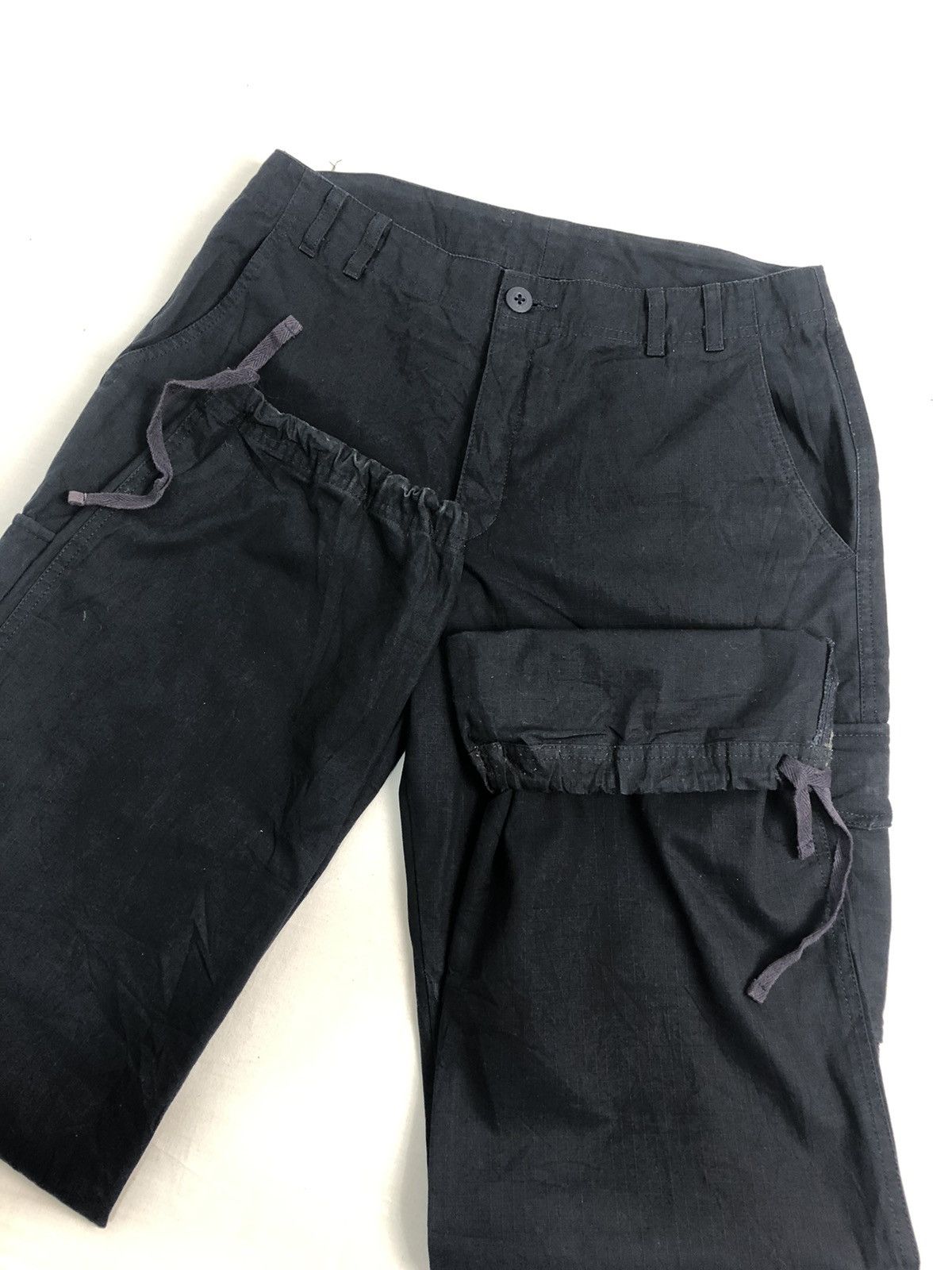 Japanese Brand × United Arrows Blue Tokyo utility Tactical Multipocket Cargo Pants Size US 30 / EU 46 - 6 Thumbnail