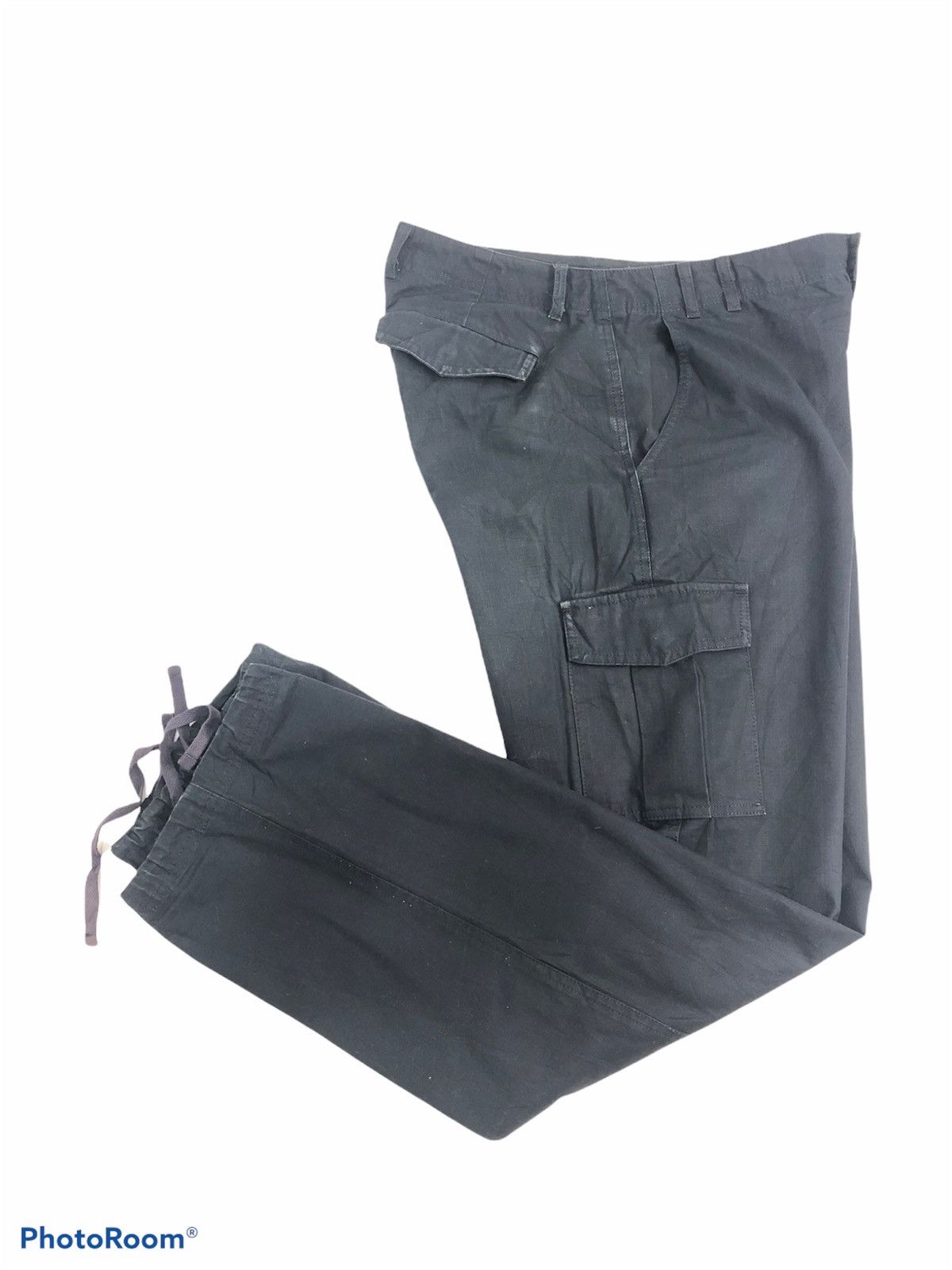 Japanese Brand × United Arrows Blue Tokyo utility Tactical Multipocket Cargo Pants Size US 30 / EU 46 - 4 Thumbnail