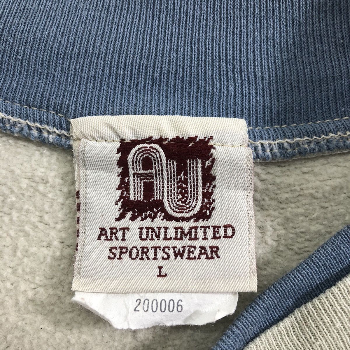 Vintage Rare🔥vintage Art Unlimited Sportwear sweatshirt Size US L / EU 52-54 / 3 - 9 Thumbnail