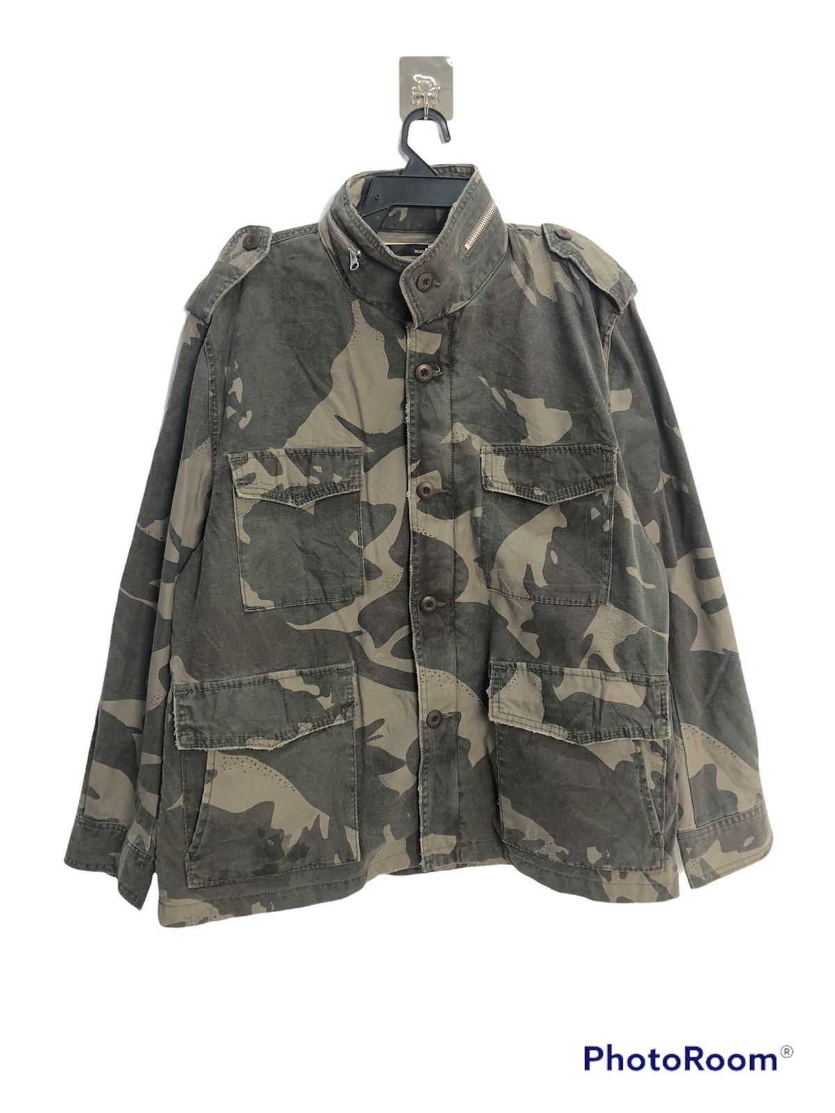 Other Japanese Blue 5 Camo Tactical Multipocket Jacket Size US L / EU 52-54 / 3 - 1 Thumbnail