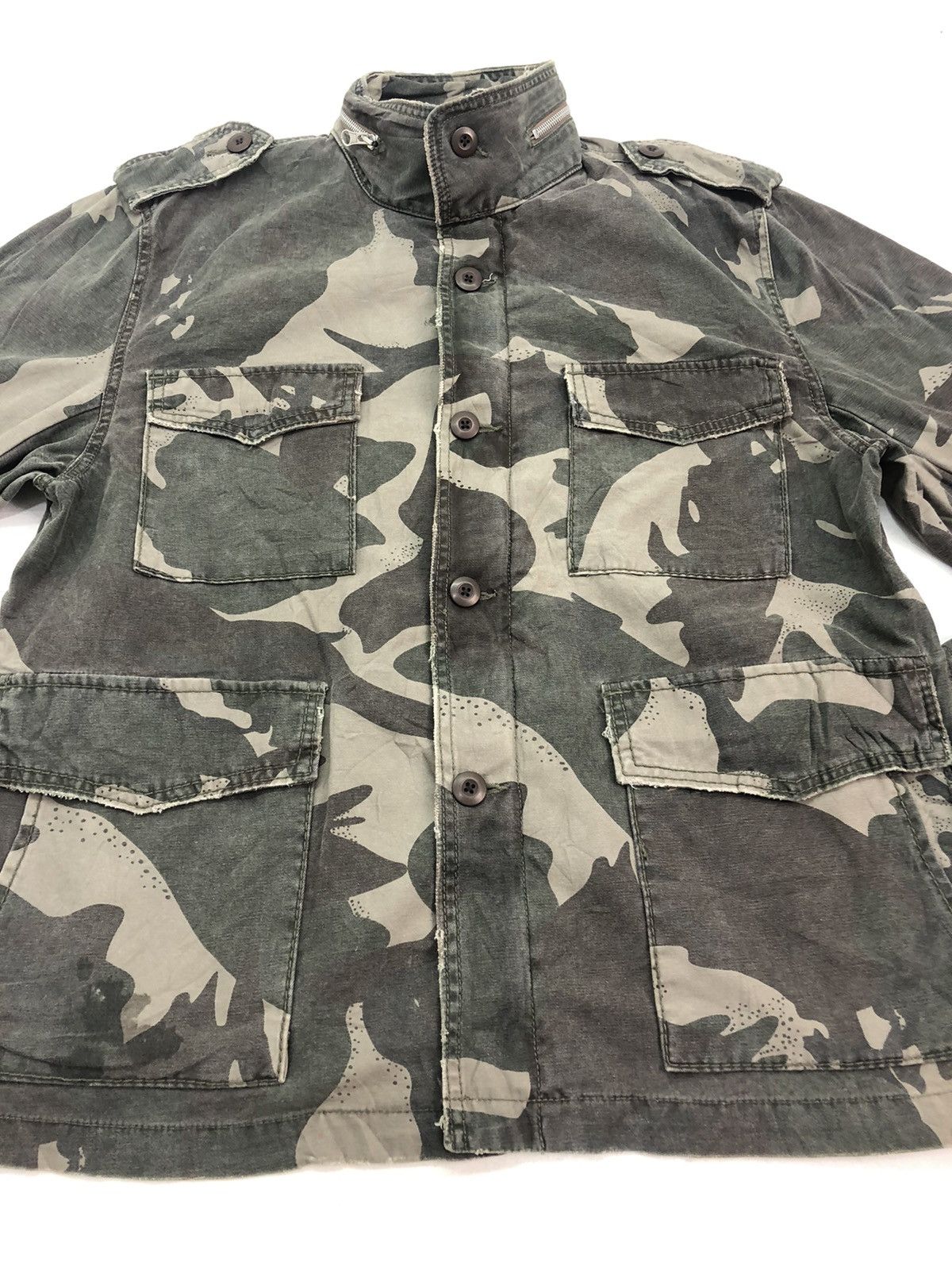 Other Japanese Blue 5 Camo Tactical Multipocket Jacket Size US L / EU 52-54 / 3 - 7 Thumbnail