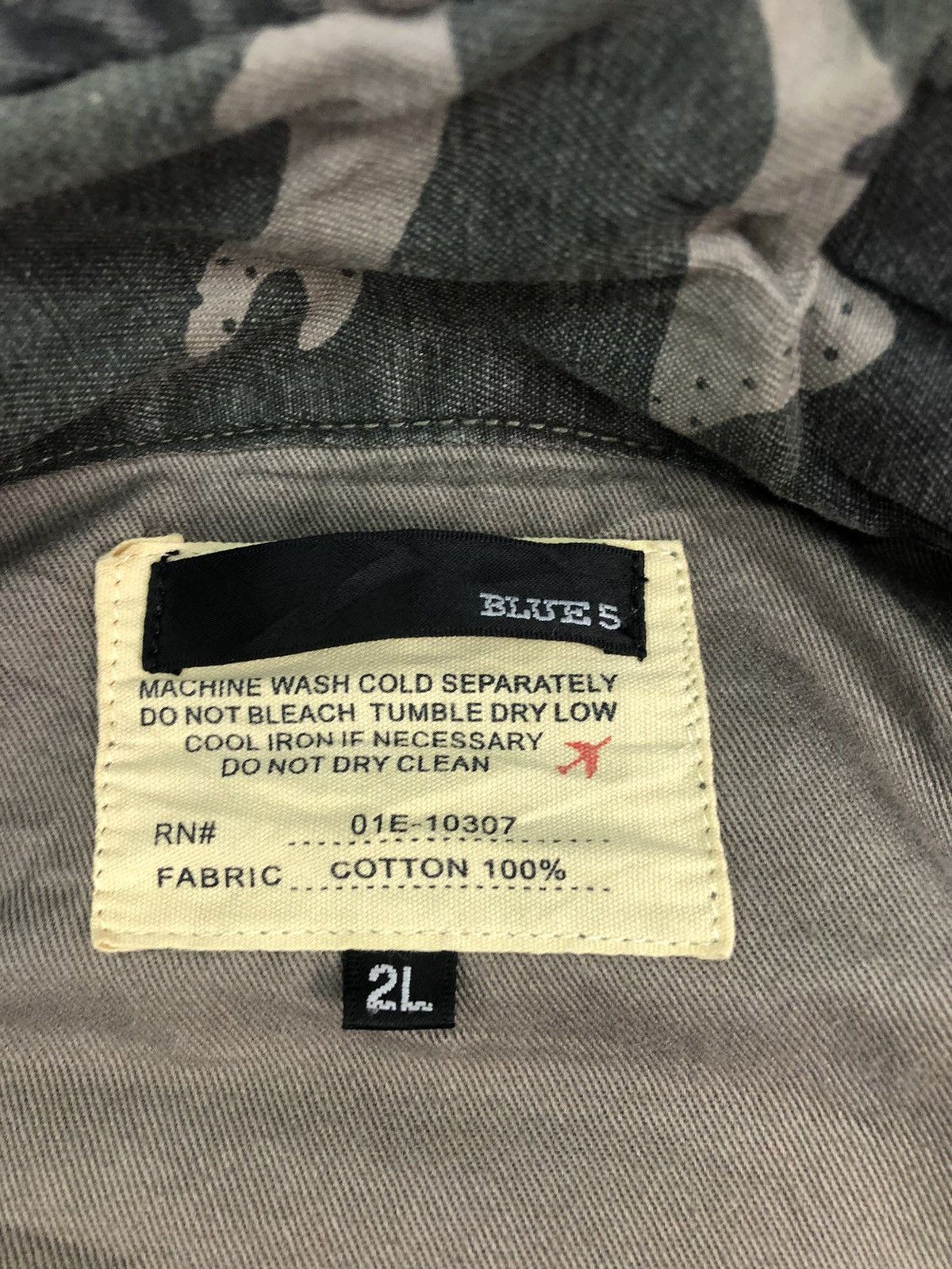 Other Japanese Blue 5 Camo Tactical Multipocket Jacket Size US L / EU 52-54 / 3 - 12 Thumbnail