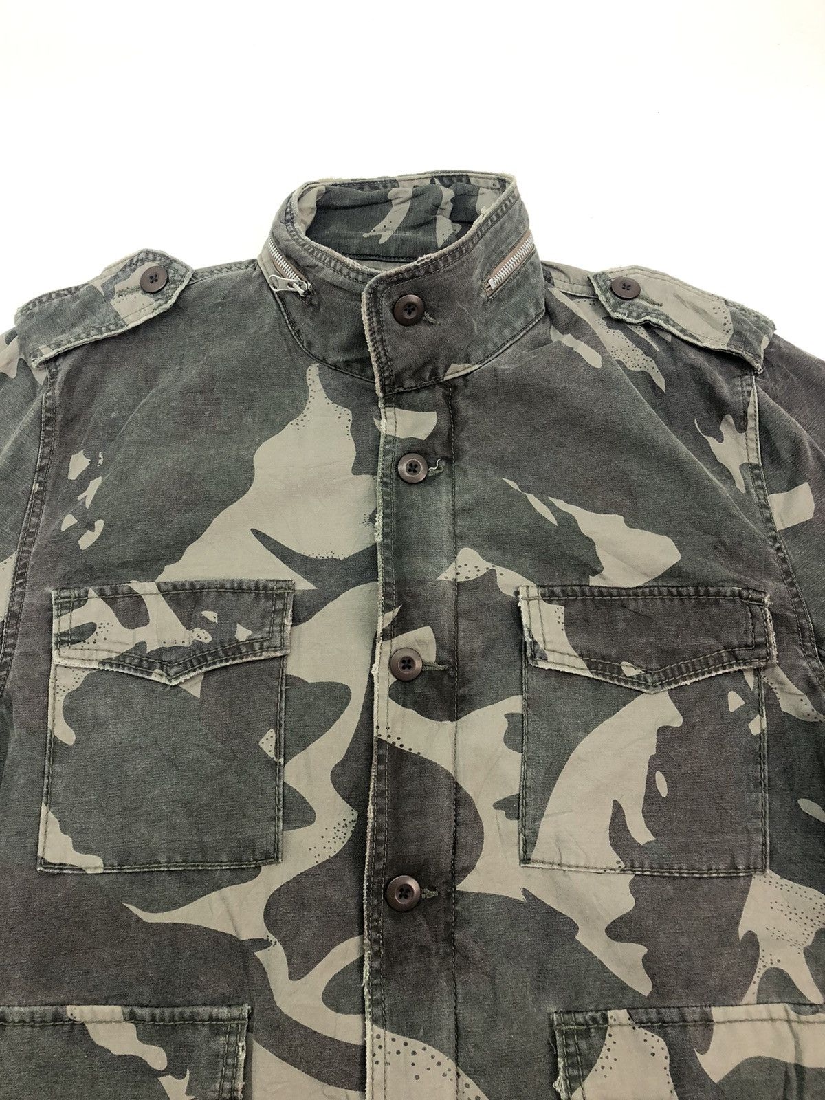 Other Japanese Blue 5 Camo Tactical Multipocket Jacket Size US L / EU 52-54 / 3 - 6 Thumbnail