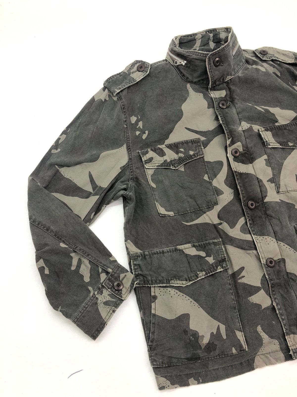 Other Japanese Blue 5 Camo Tactical Multipocket Jacket Size US L / EU 52-54 / 3 - 4 Thumbnail