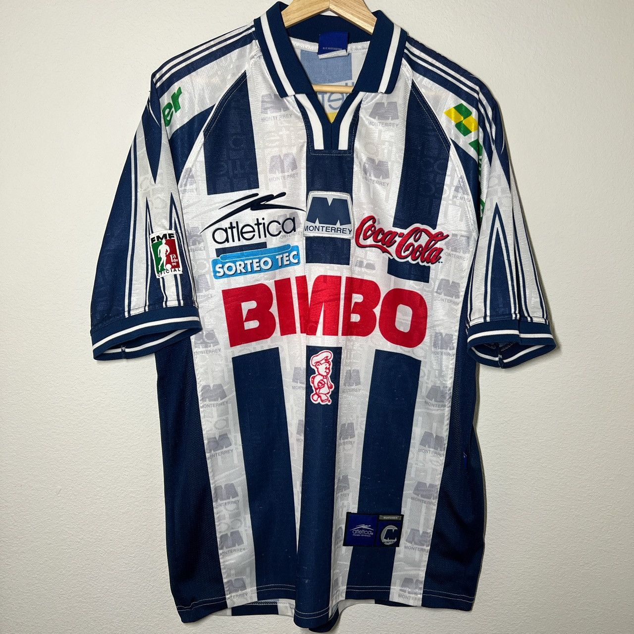 Atletica × Soccer Jersey × Vintage Monterrey 1999-2000 Home Jersey ...