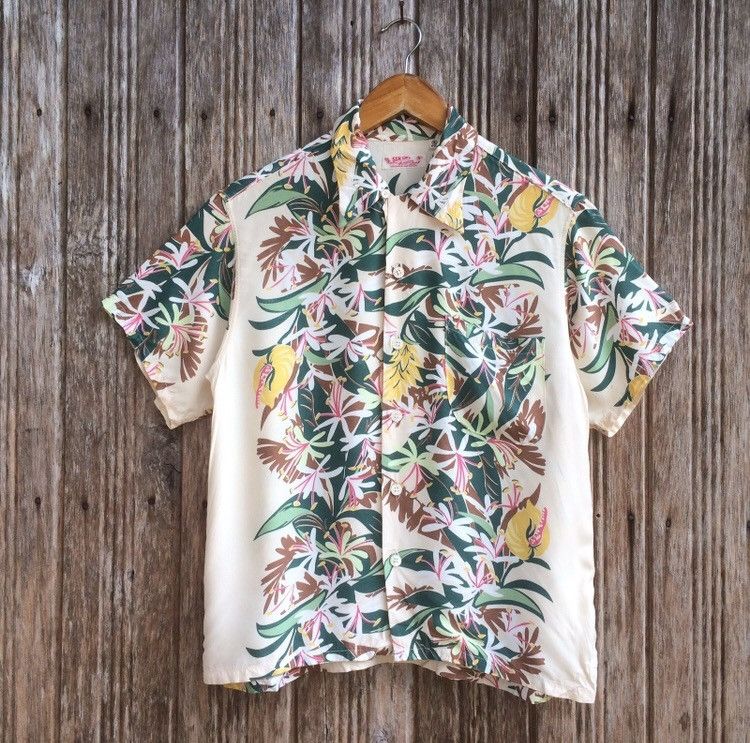 Sun Surf Vintage Sun surf Hawaii Rayon Shirt Toyo Design Floral Size US S / EU 44-46 / 1 - 1 Thumbnail
