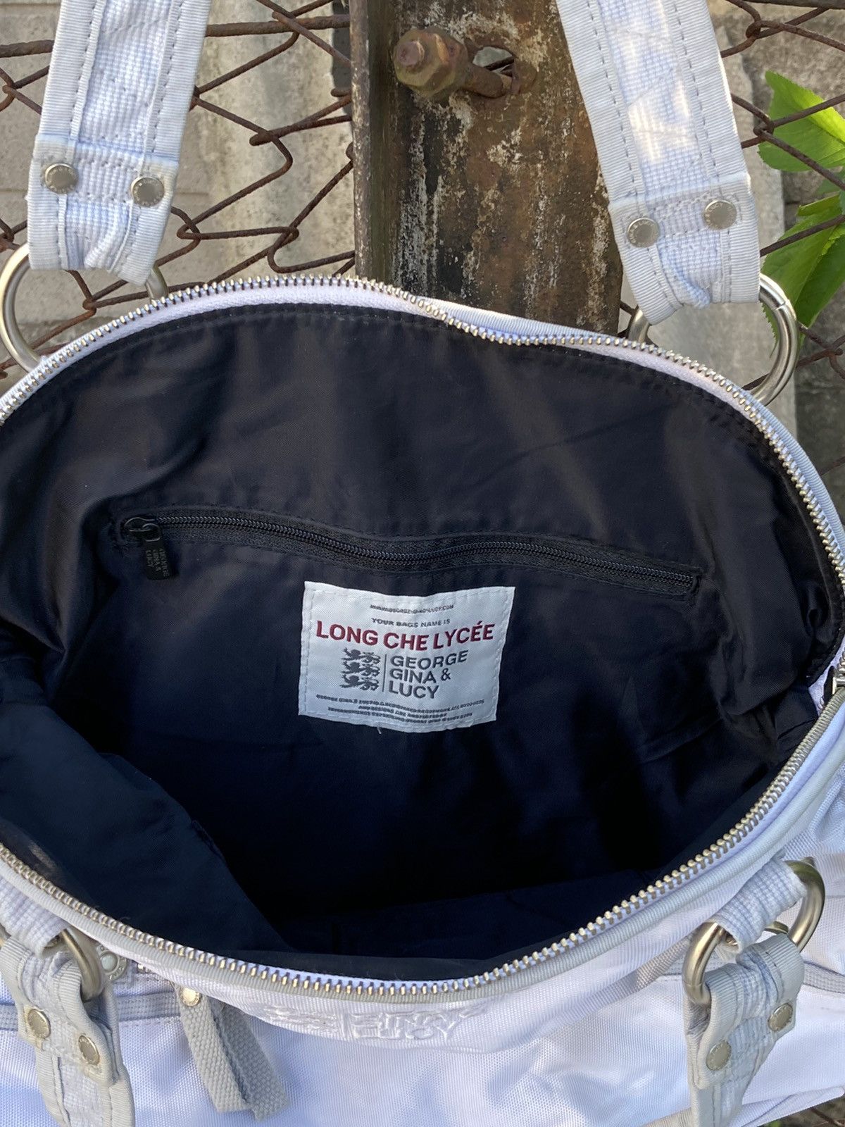 Japanese Brand George Gina Lucy multi pocket white cargo bag in alyx style Size ONE SIZE - 15 Thumbnail