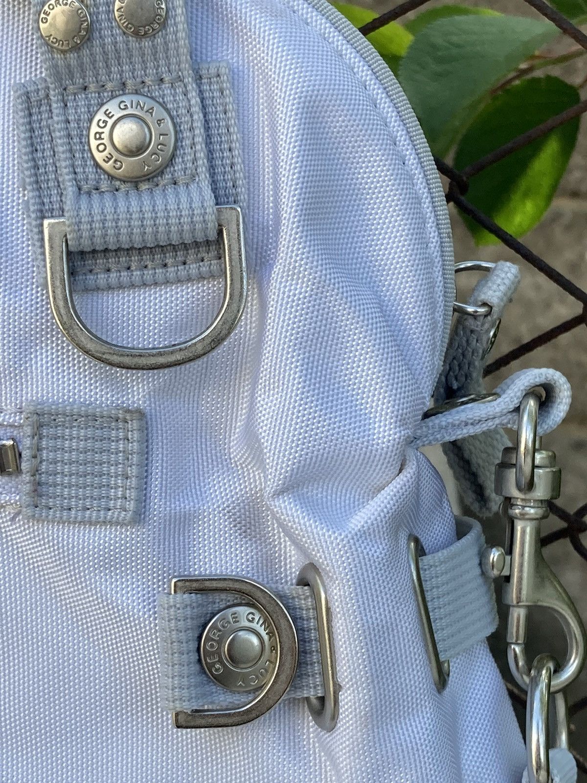 Japanese Brand George Gina Lucy multi pocket white cargo bag in alyx style Size ONE SIZE - 13 Thumbnail
