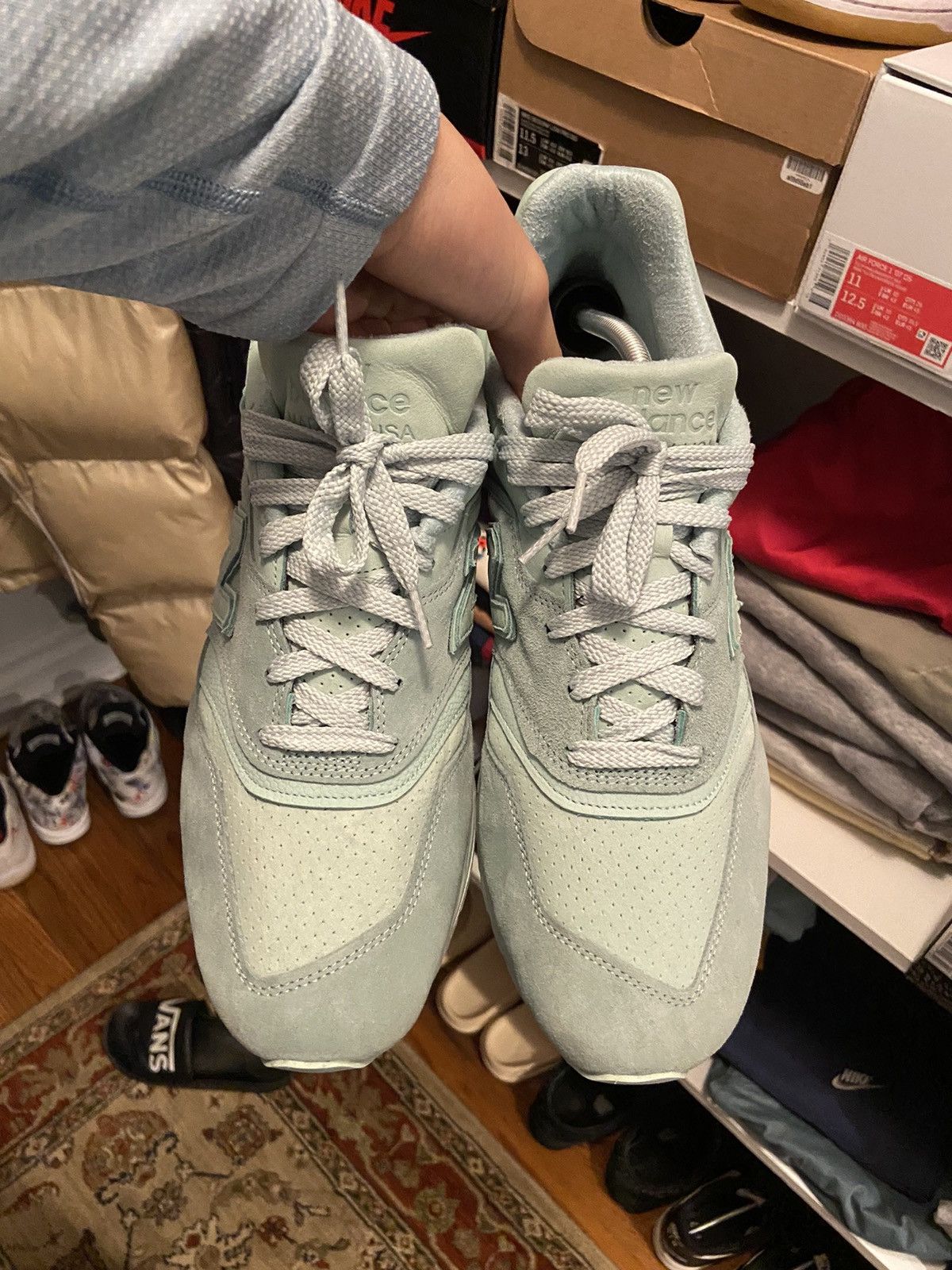 New Balance New Balance 997 “Mint Julep” Size US 12 / EU 45 - 6 Thumbnail