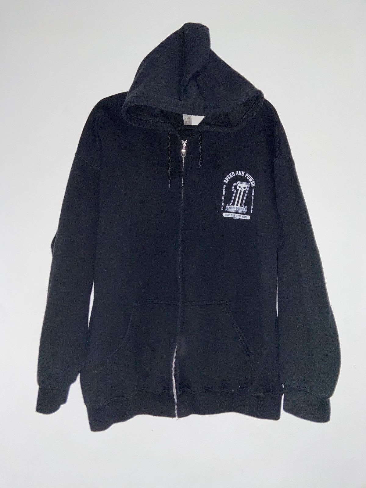 Harley-Davidson vintage zip up hoodie M UNI