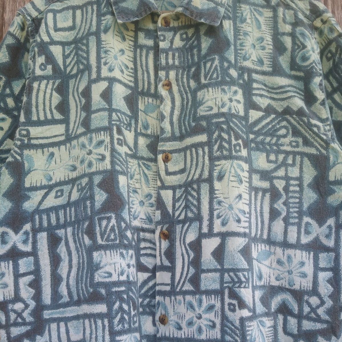 Vintage Rare!! GENERRA Overprinted Abstract Artwork Design Hippies Size US M / EU 48-50 / 2 - 3 Thumbnail