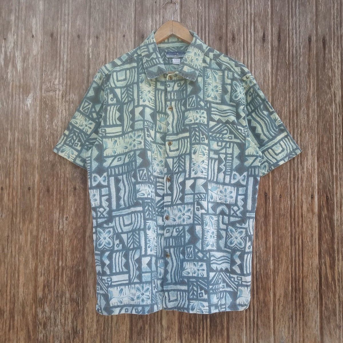 Vintage Rare!! GENERRA Overprinted Abstract Artwork Design Hippies Size US M / EU 48-50 / 2 - 1 Thumbnail