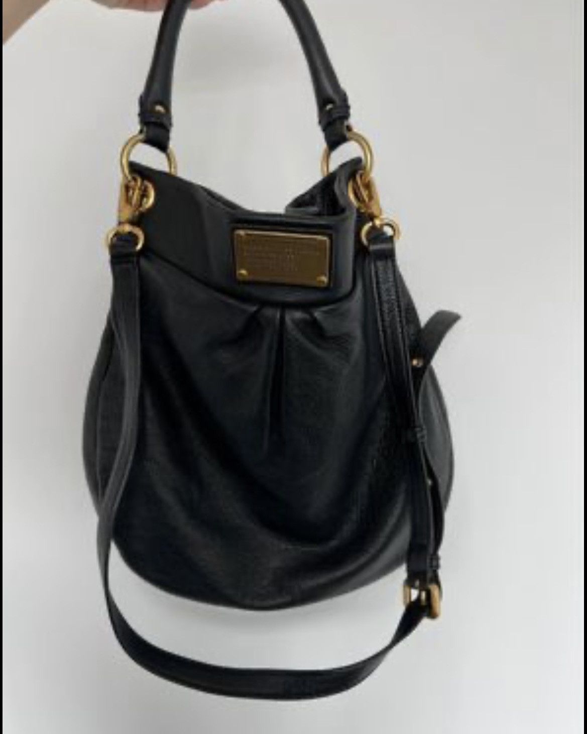 Marc By Marc Jacobs store Black Leather Classic Q Hillier Hobo Bag