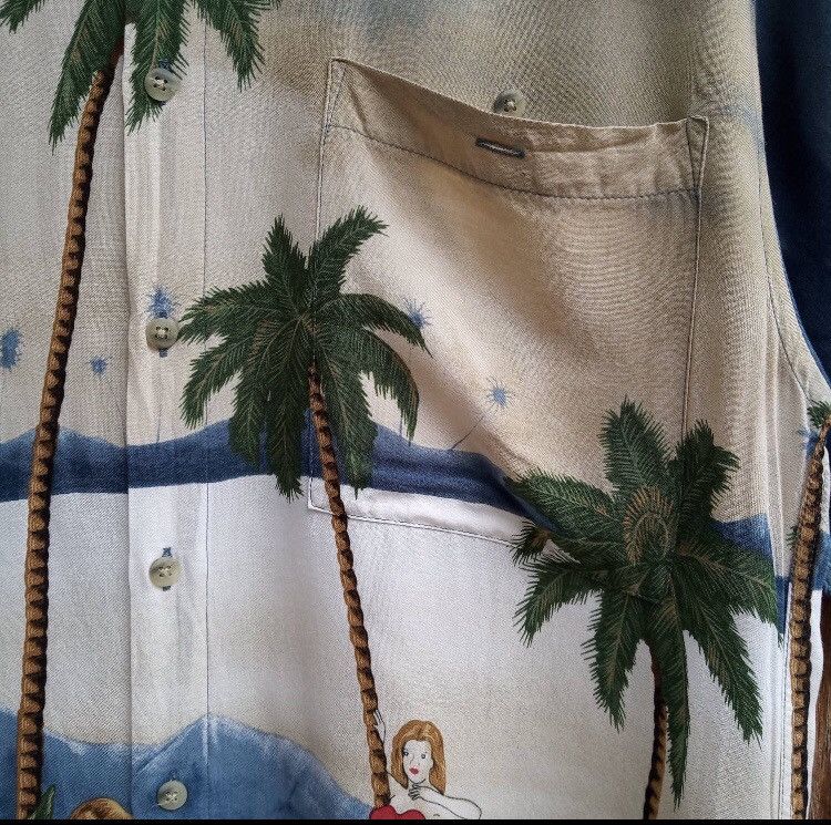 Vintage Vintage Hawaiian Rayon Shirts Aloha Hawaii Sexy Girls Shirt Size US M / EU 48-50 / 2 - 5 Thumbnail