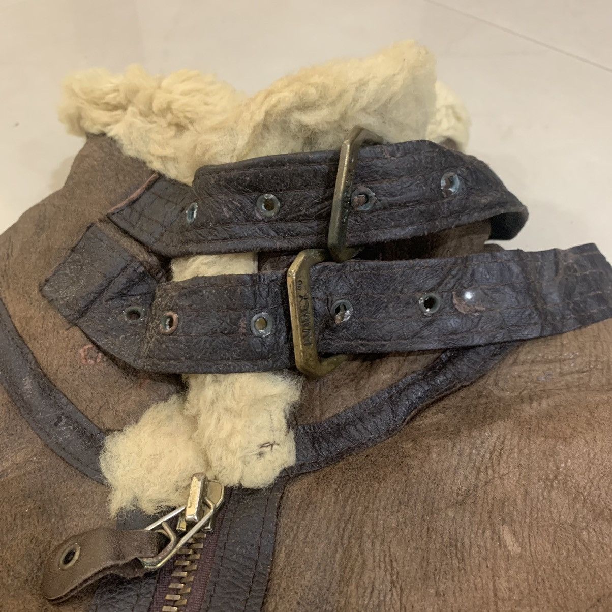Avirex Vintage Avirex B-3 USAAF Shearling Leather Flight Jacket Size US M / EU 48-50 / 2 - 15 Thumbnail