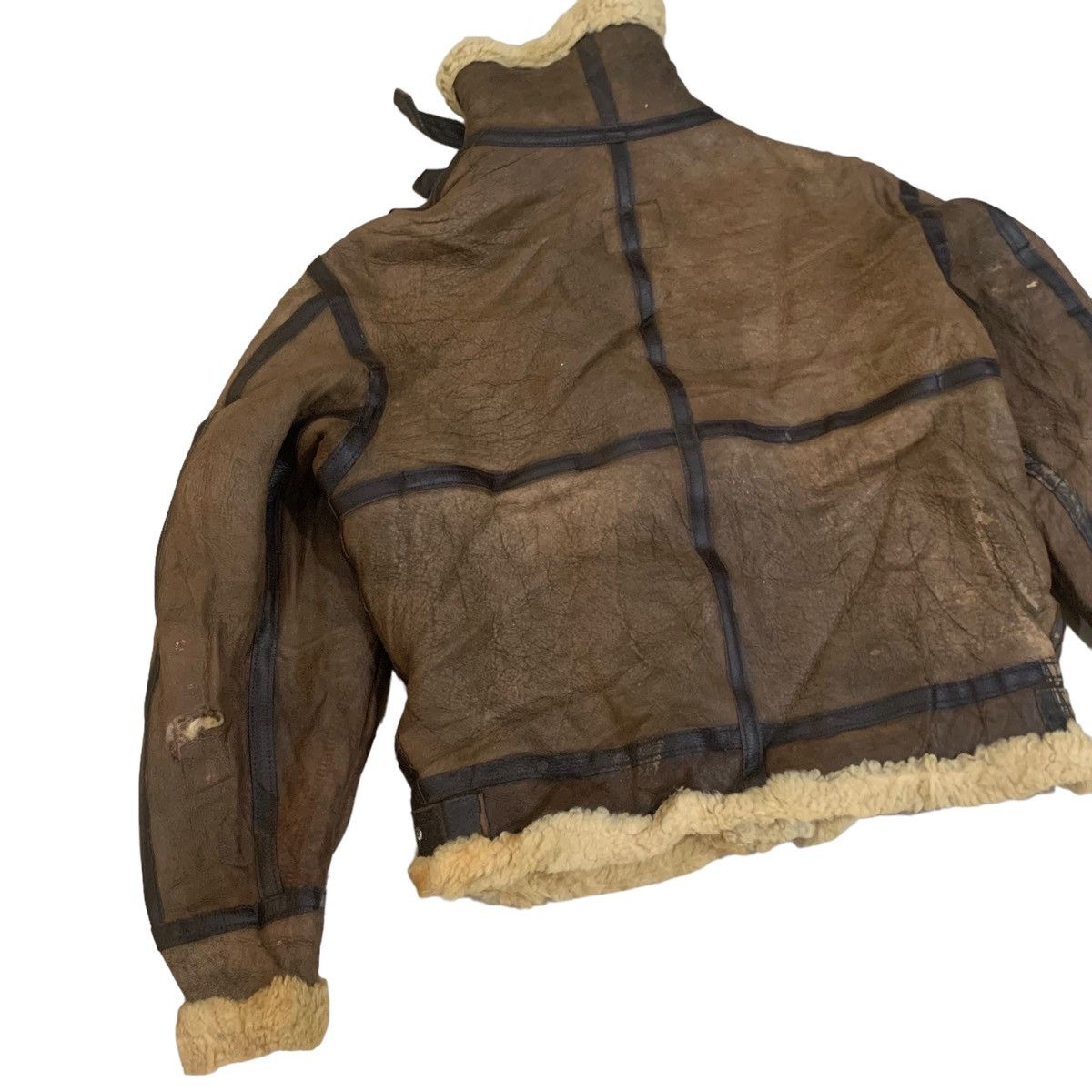 Avirex Vintage Avirex B-3 USAAF Shearling Leather Flight Jacket Size US M / EU 48-50 / 2 - 11 Thumbnail