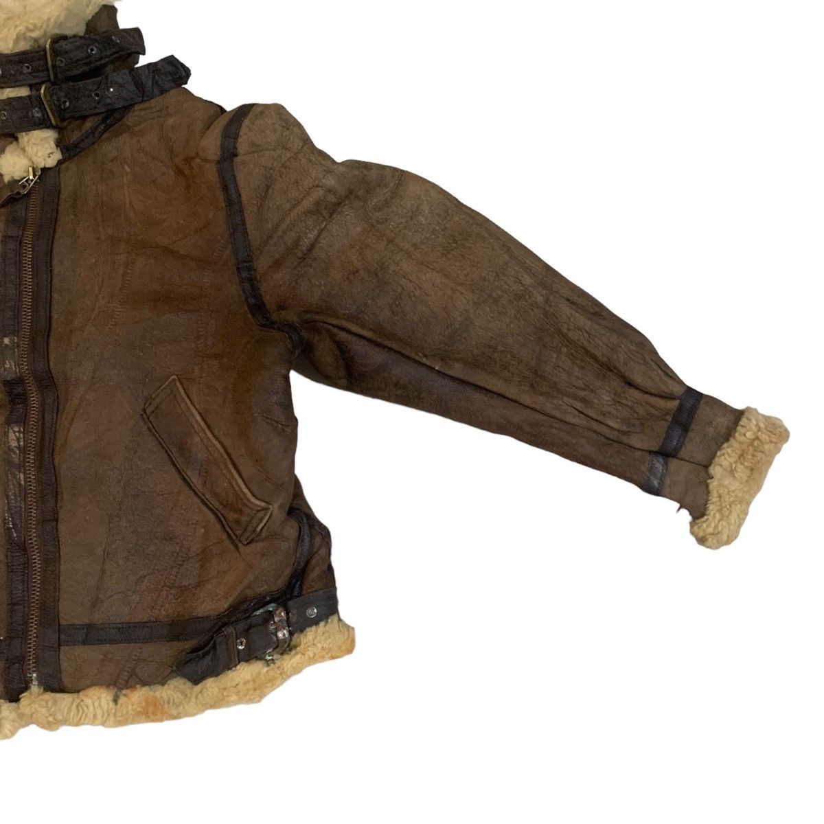 Avirex Vintage Avirex B-3 USAAF Shearling Leather Flight Jacket Size US M / EU 48-50 / 2 - 9 Thumbnail