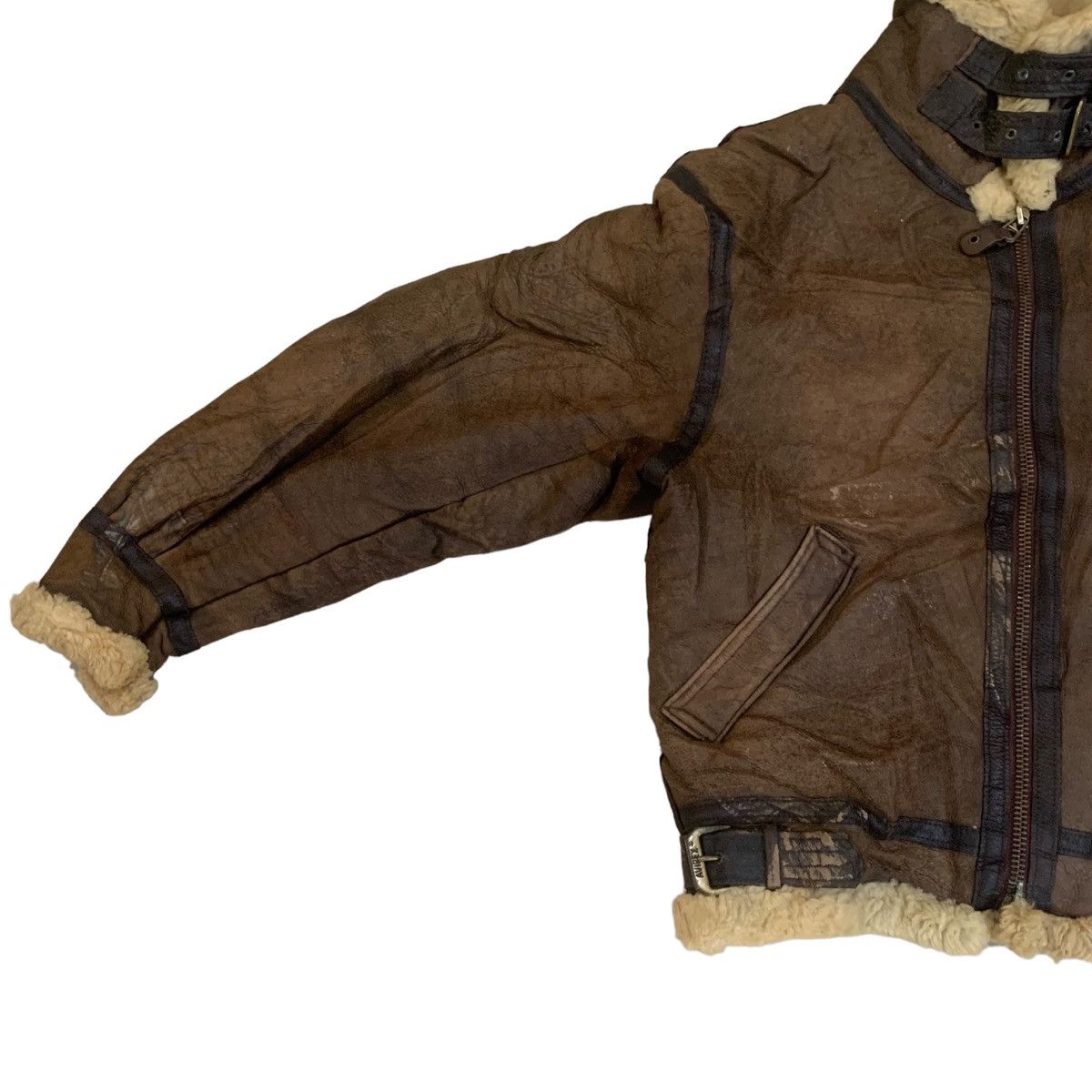 Avirex Vintage Avirex B-3 USAAF Shearling Leather Flight Jacket Size US M / EU 48-50 / 2 - 8 Thumbnail